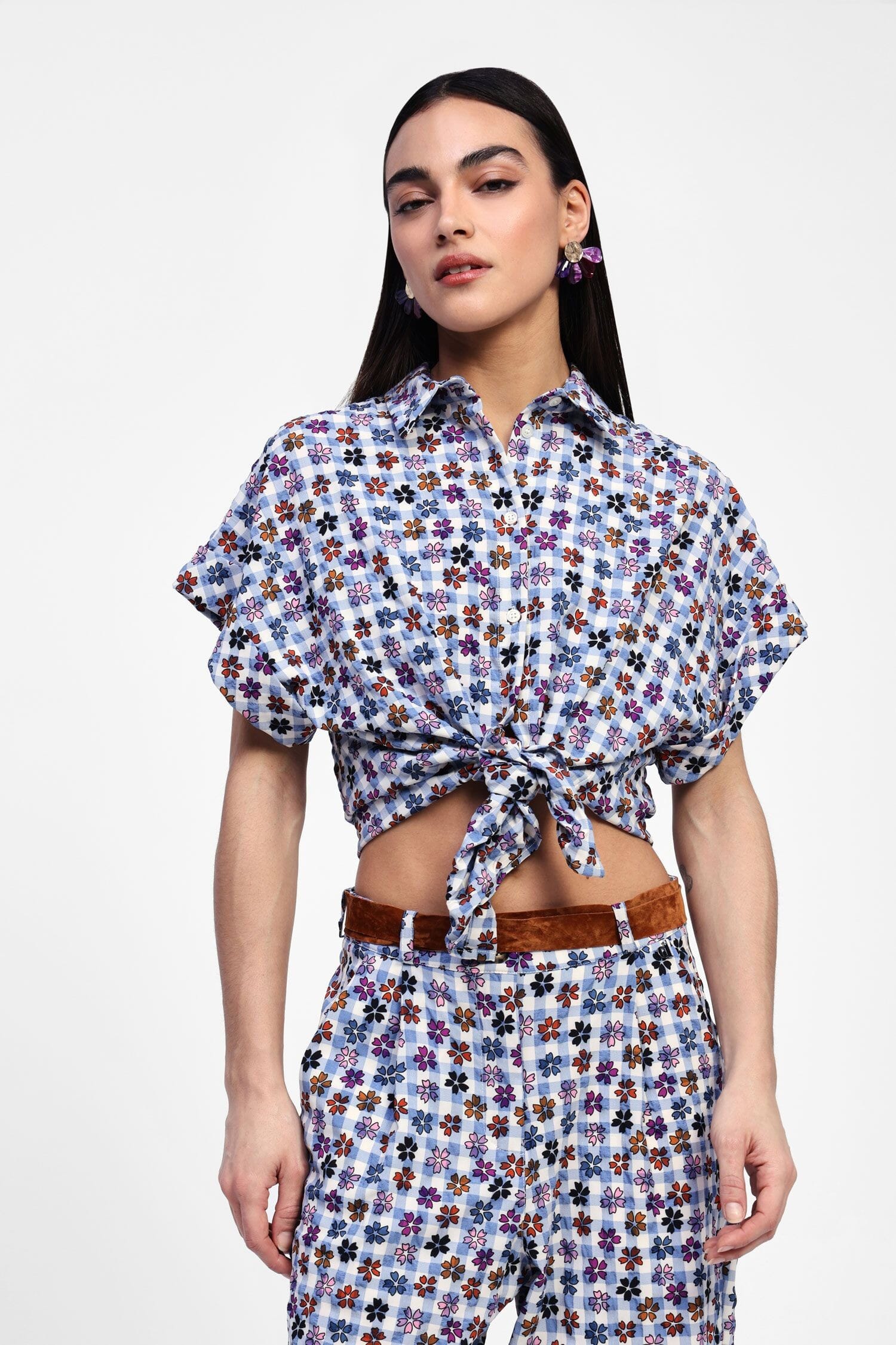 Dixie Floral Short-Sleeved Shirt