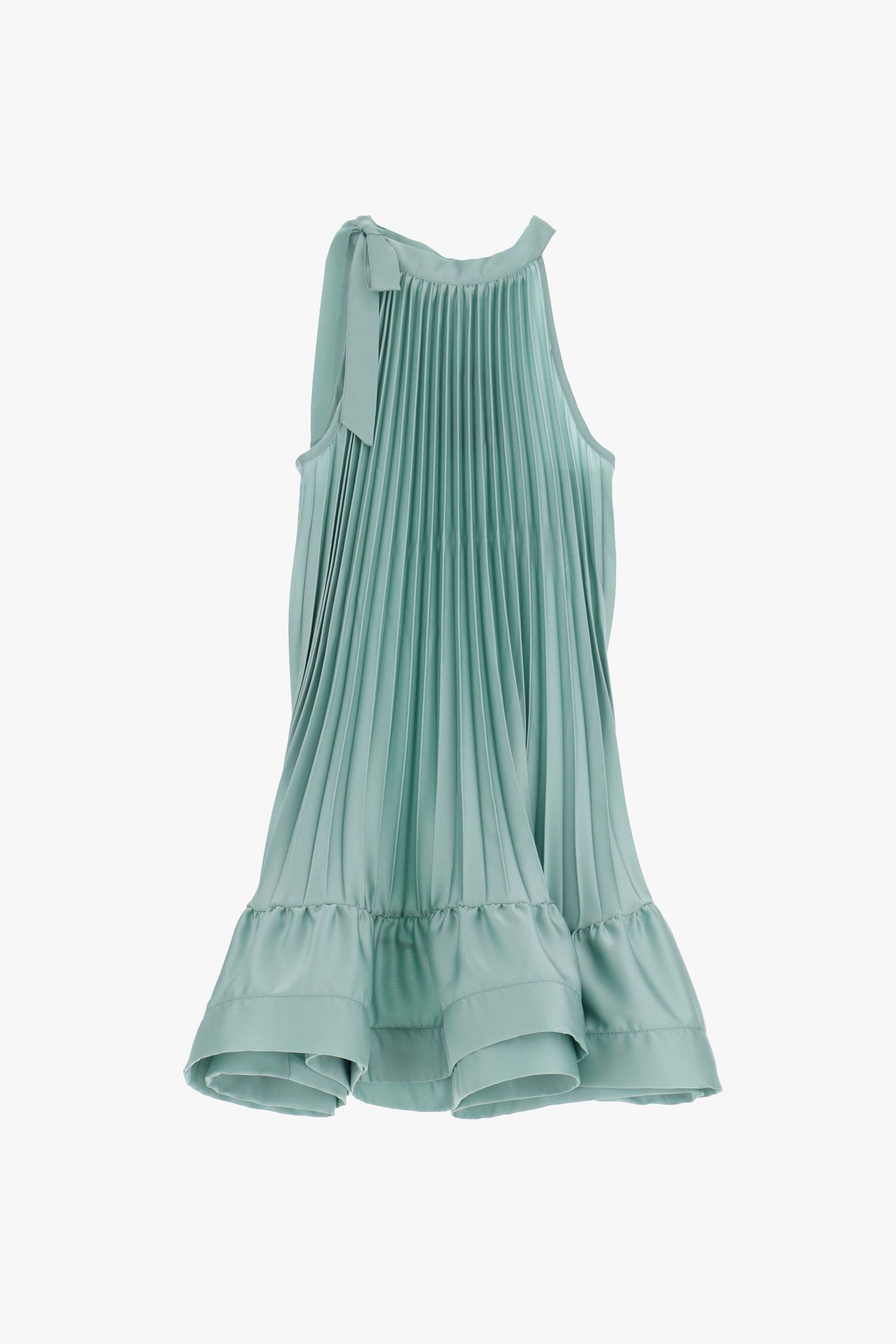 Abito Plissettato Con Dettaglio Fiocco Dixie