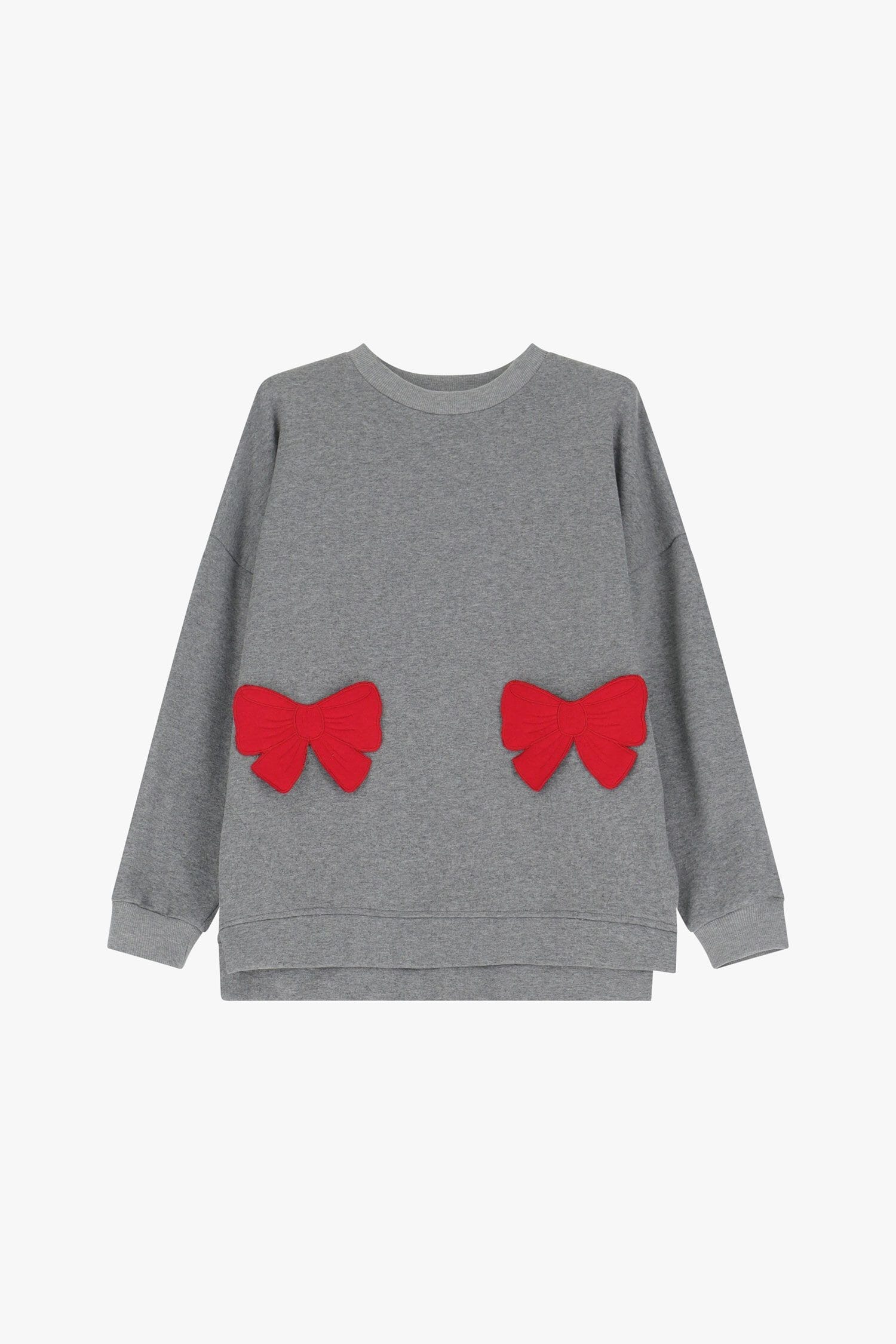 Crewneck Sweatshirt With Dixie Decorative Flakes