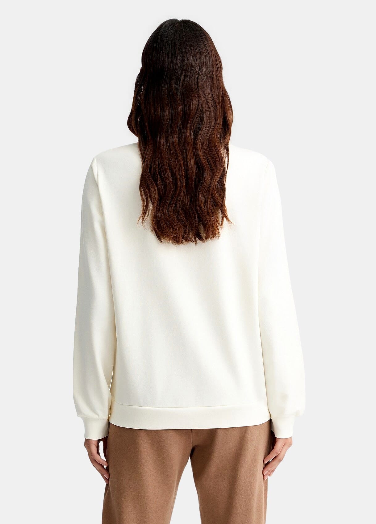 Felpa Con Logo Sfrangiato In Rilievo Liu Jo