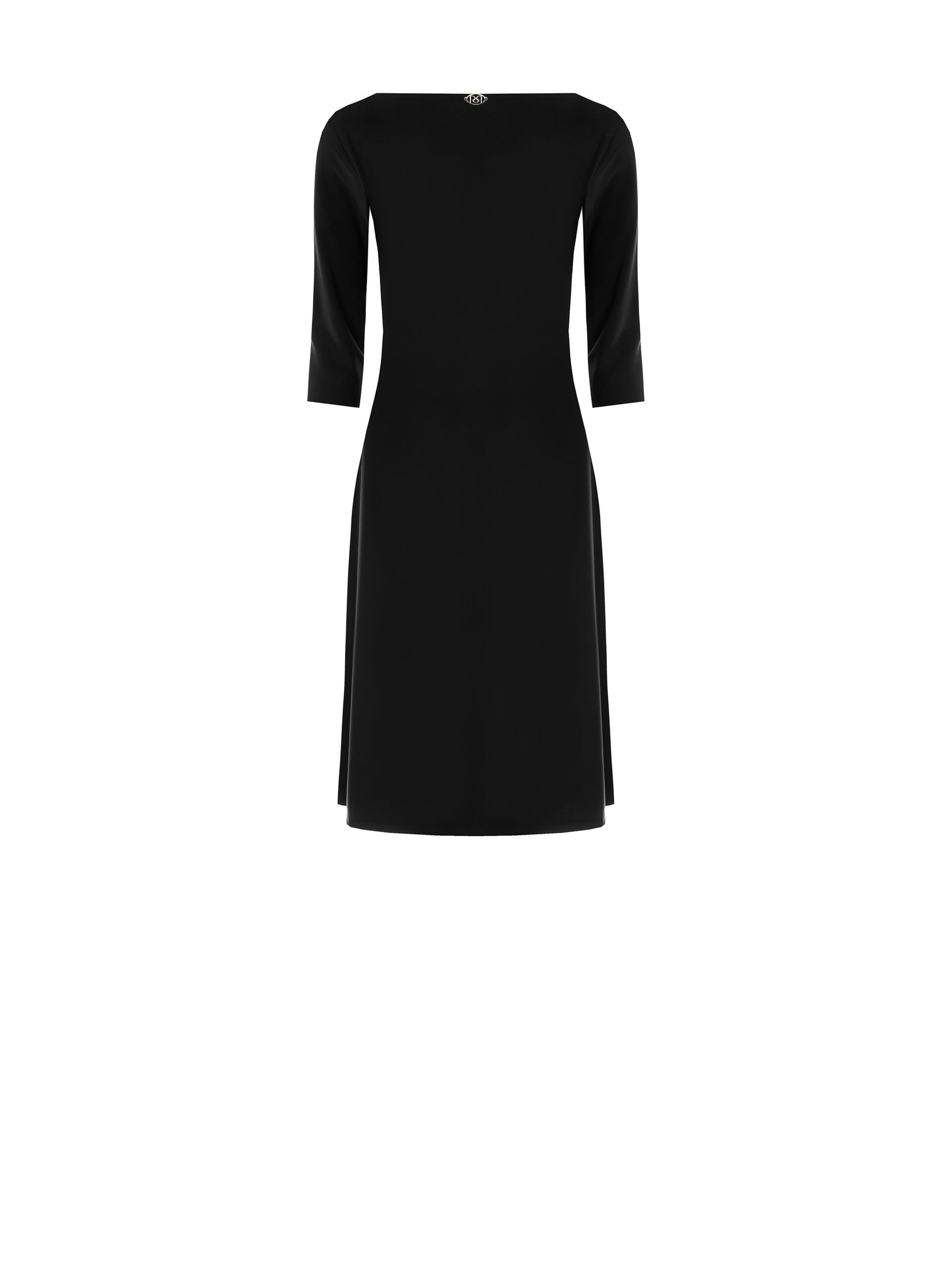 Abito Svasato Con Arriccio In Punto Milano Leggero Rinascimento