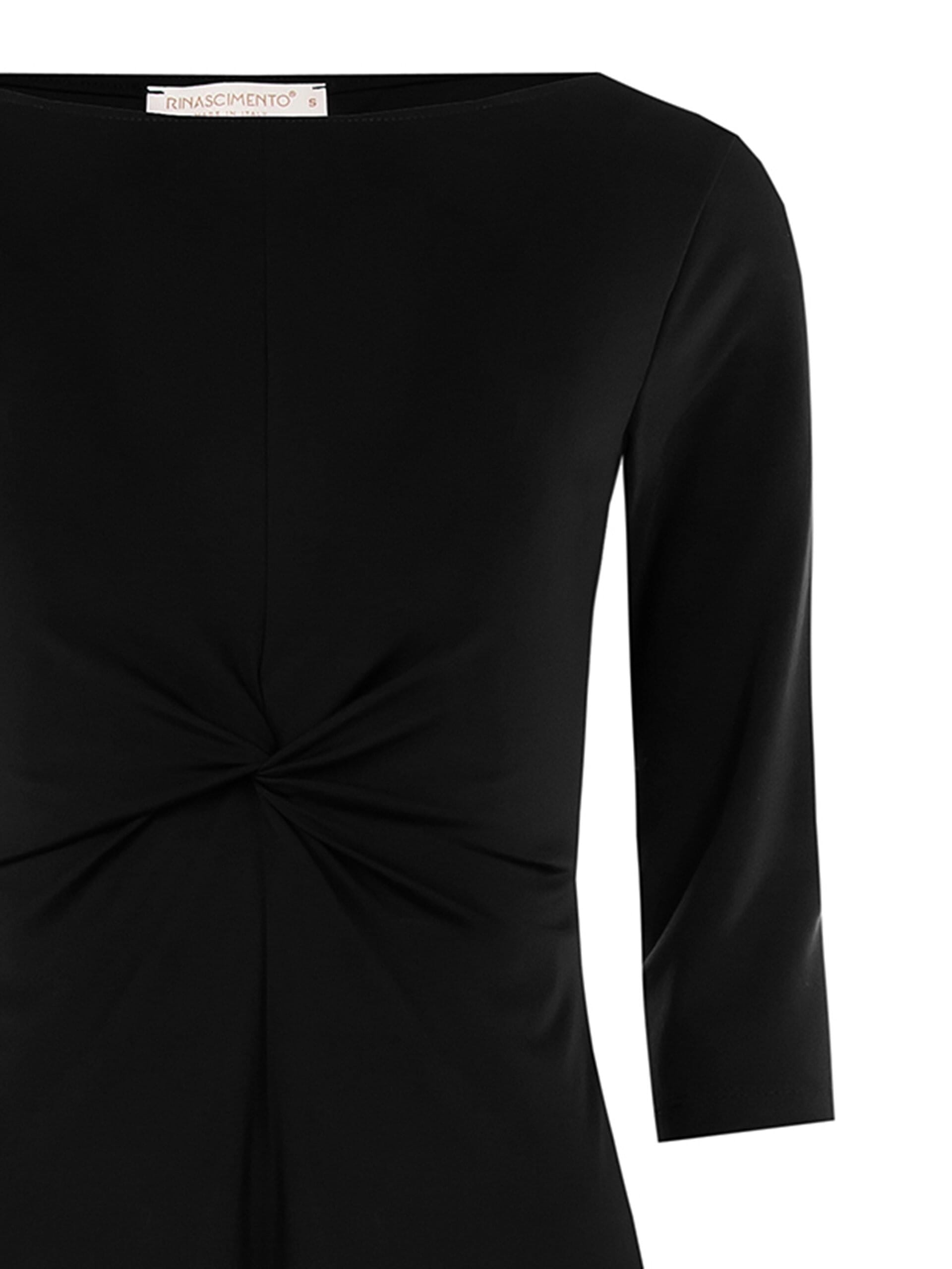 Abito Svasato Con Arriccio In Punto Milano Leggero Rinascimento