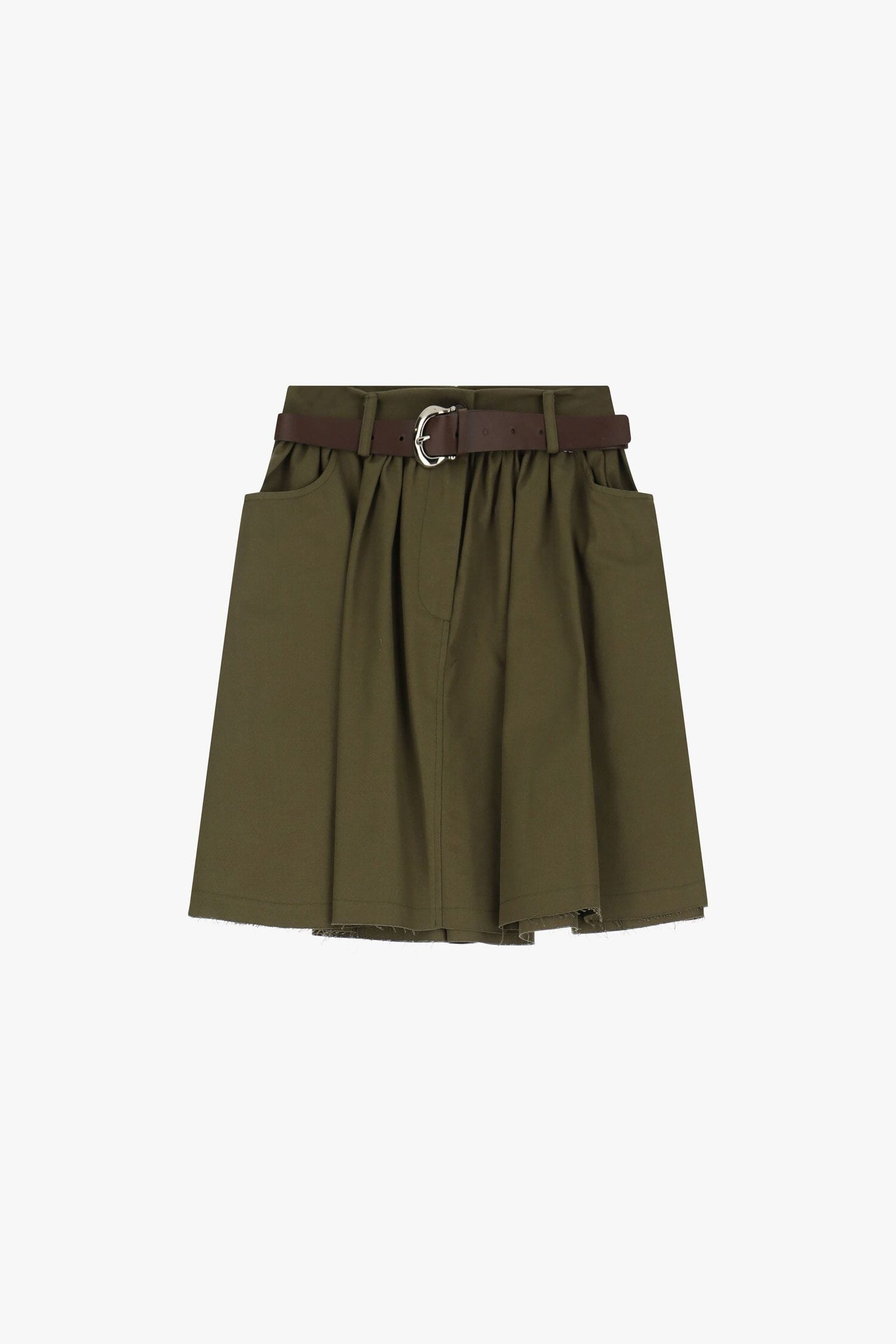 Gonna Corta Con Cintura E Tasche Dixie