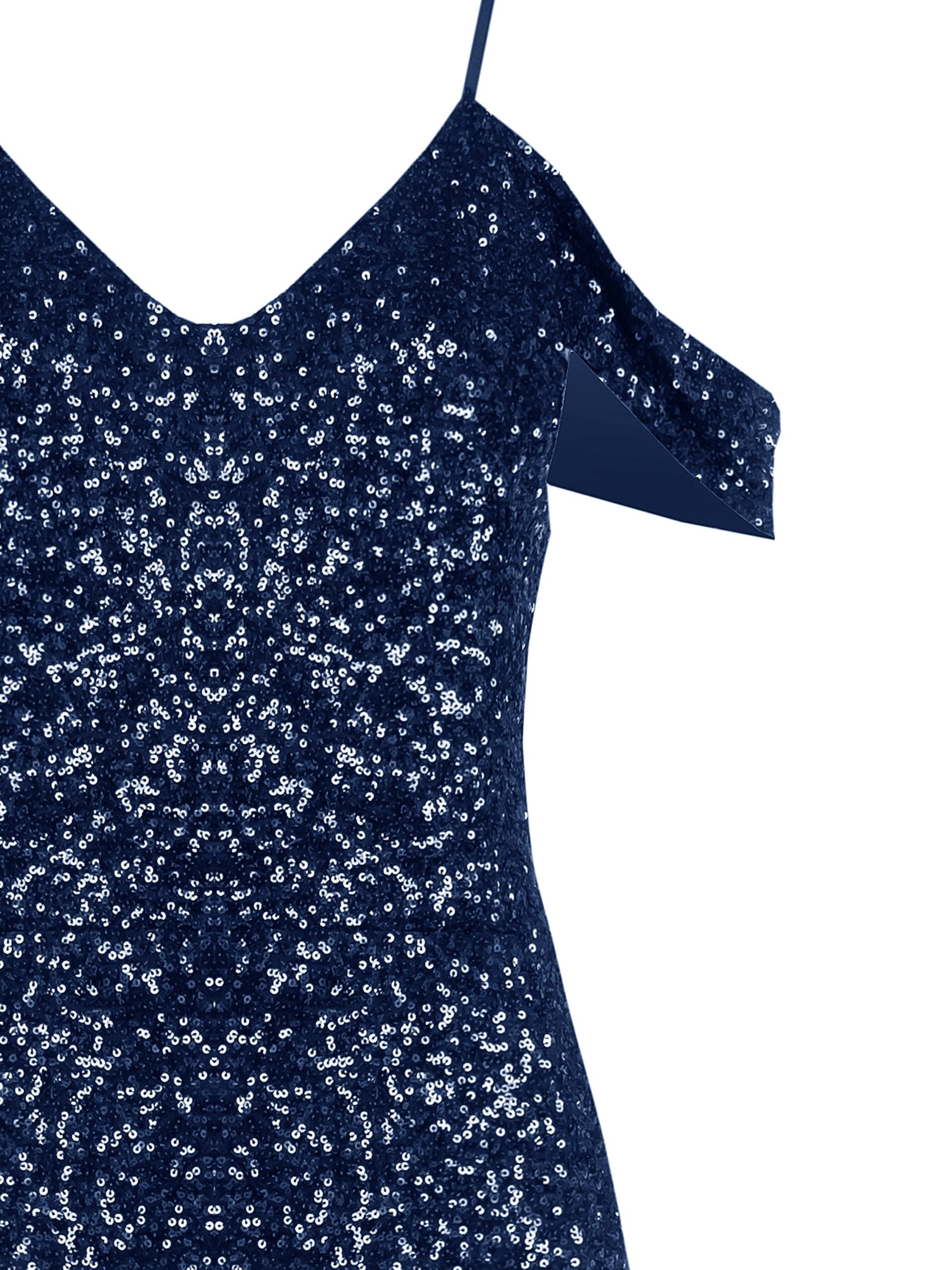 Abito A Tubino Ricoperto Di Paillettes Rinascimento