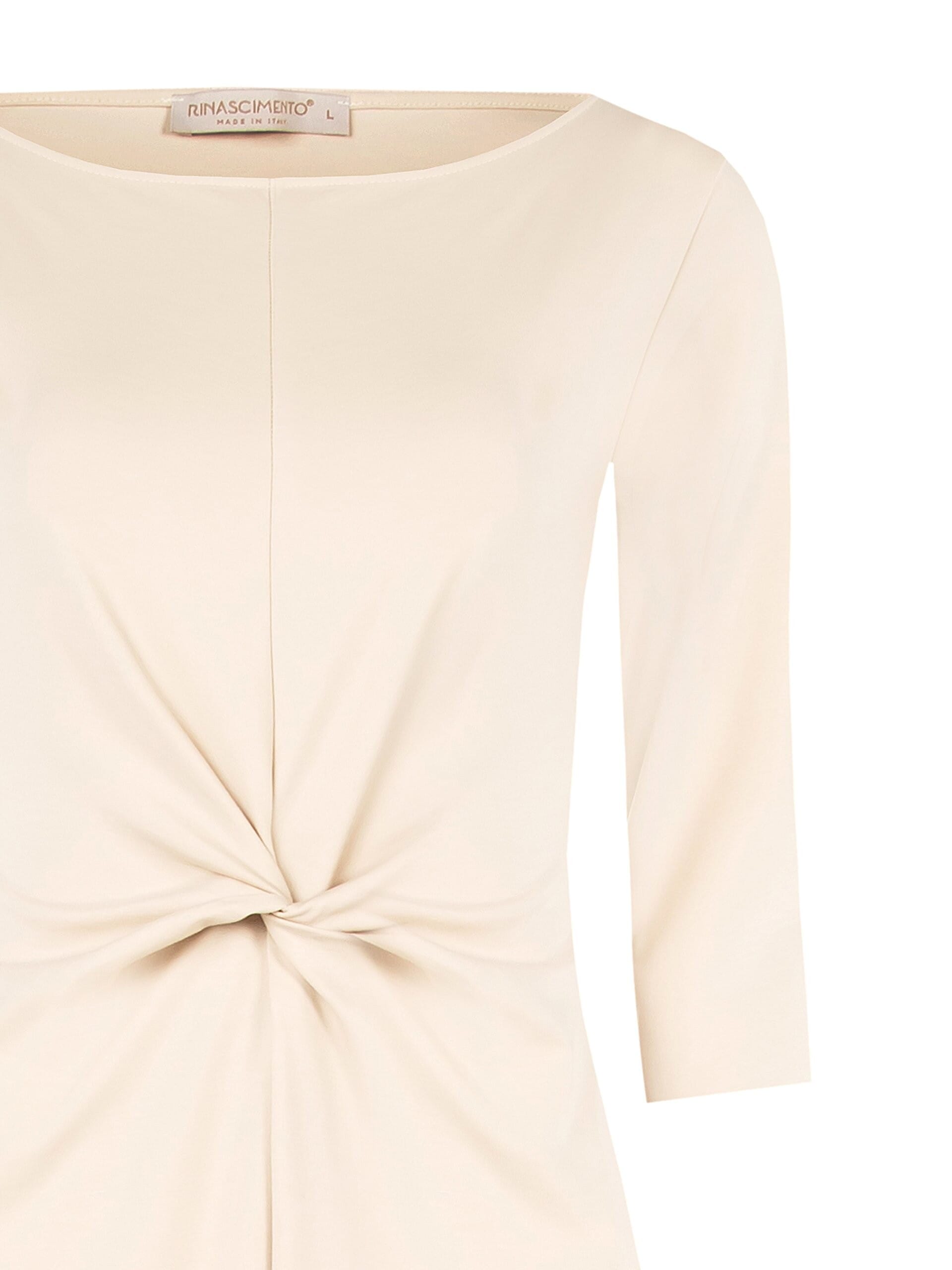 Abito Svasato Con Arriccio In Punto Milano Leggero Rinascimento