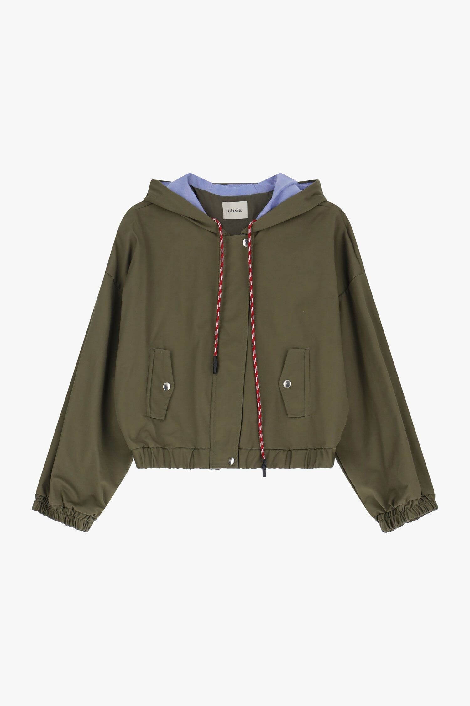 Dixie Adjustable Hooded Short Jacket