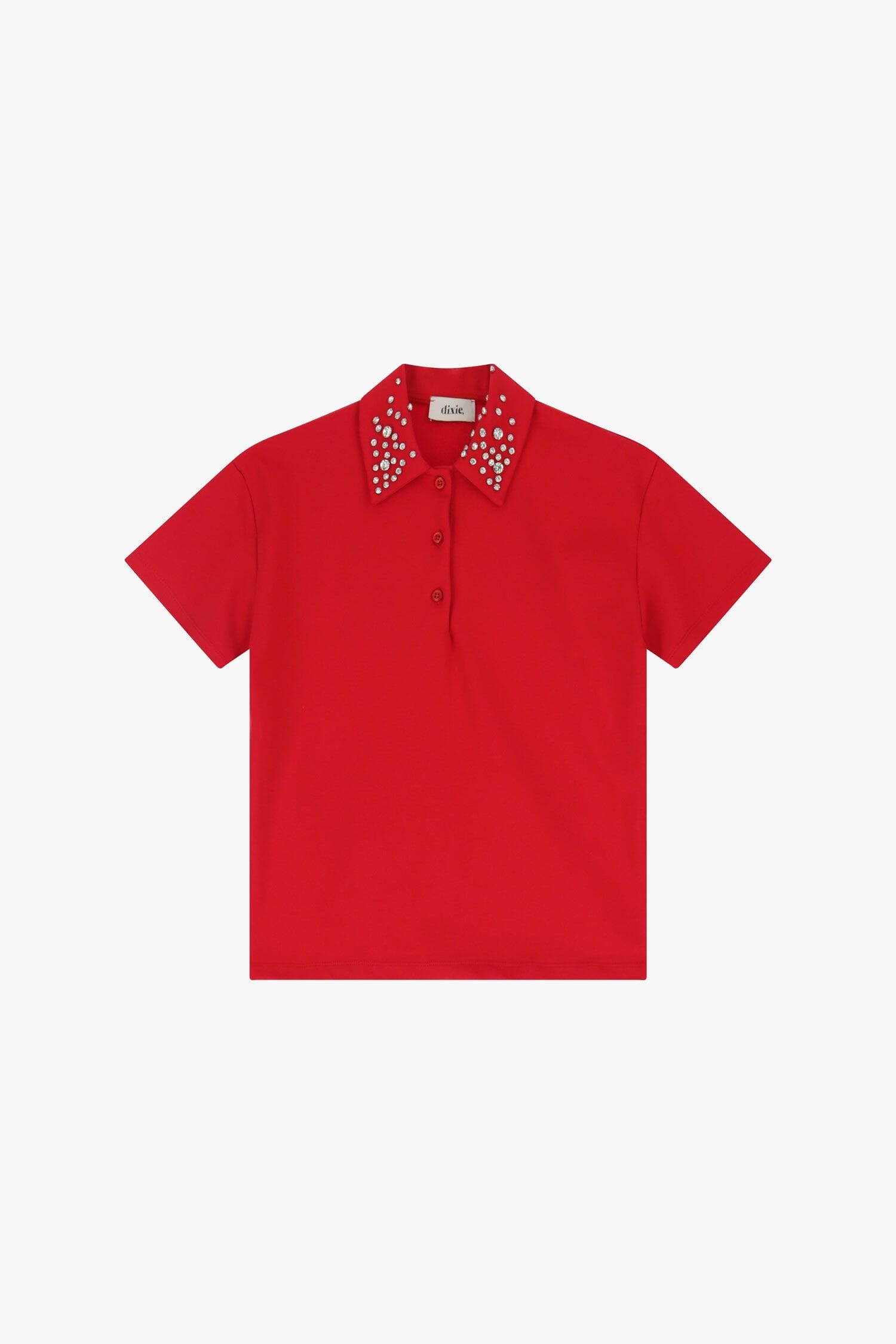 Polo Con Colletto Decorato Dixie