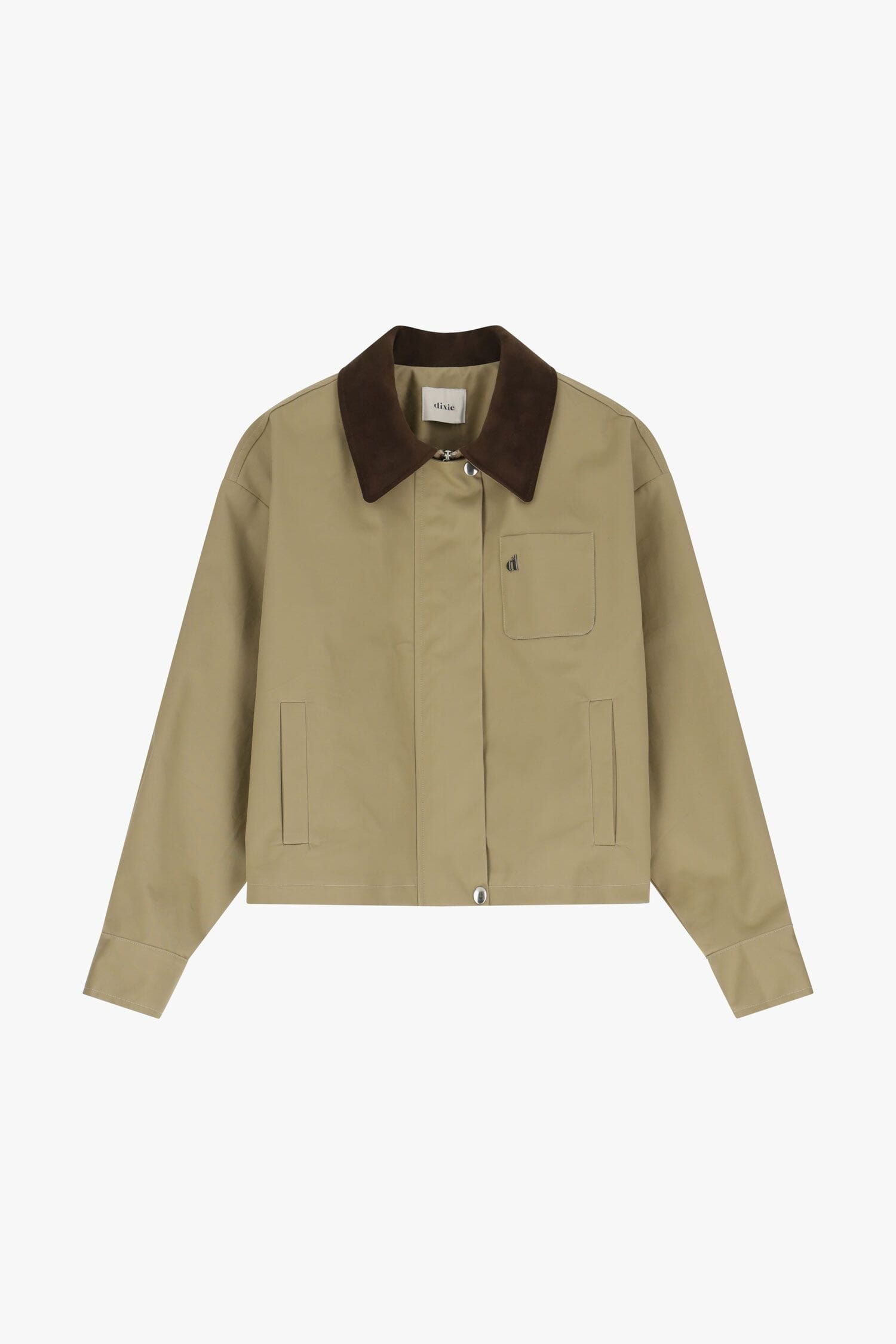 Giubbotto Con Colletto A Contrasto Dixie