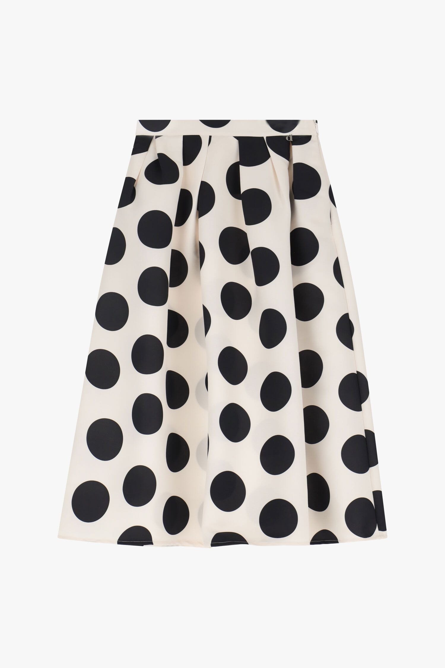 Gonna Midi A Pois Vita Alta Dixie