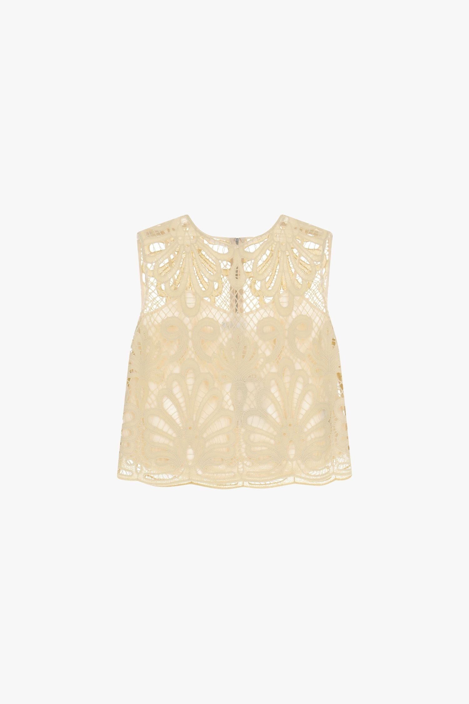 Dixie - Top perforé sans manches