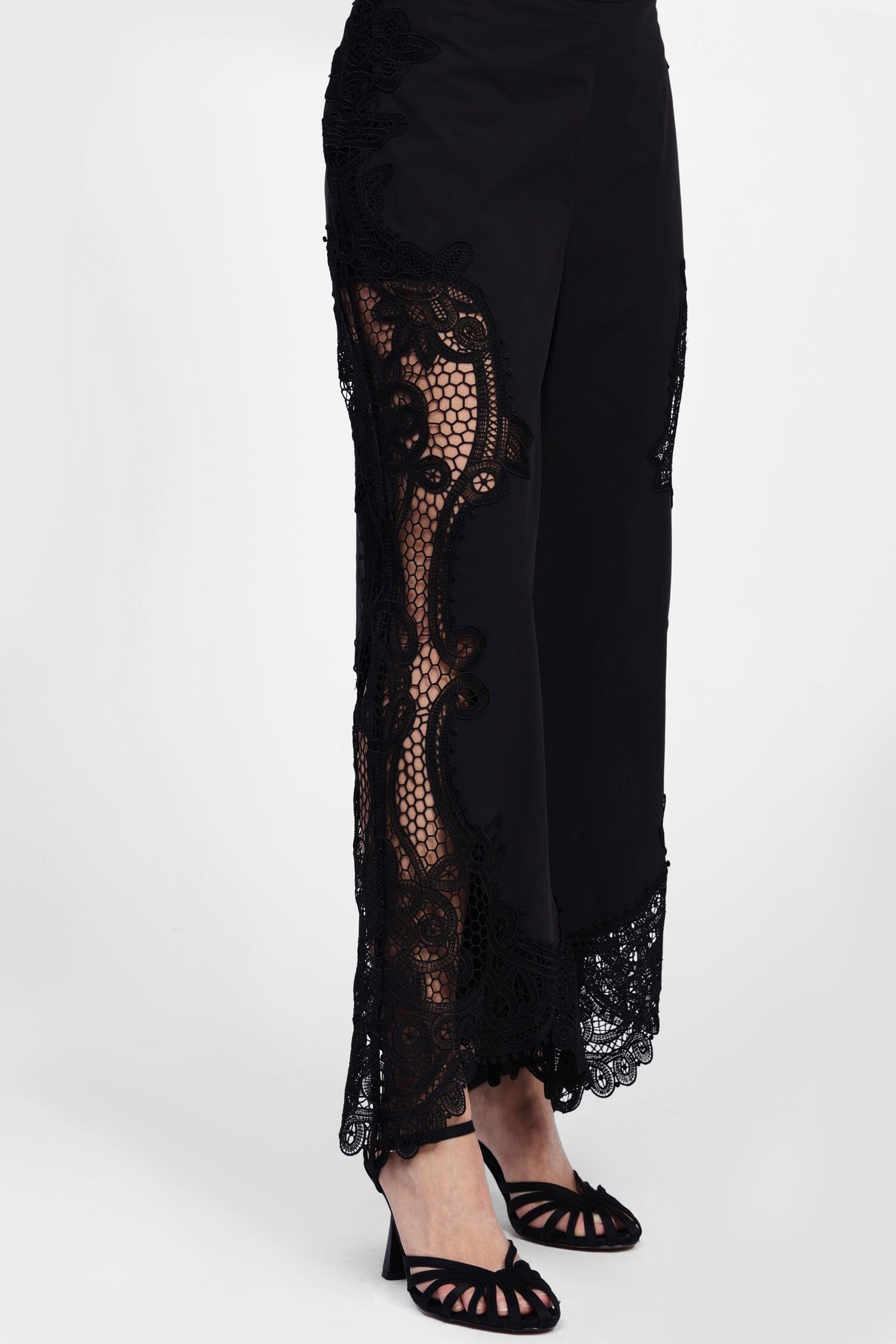 Palace Trousers With Lace Detail Dixie