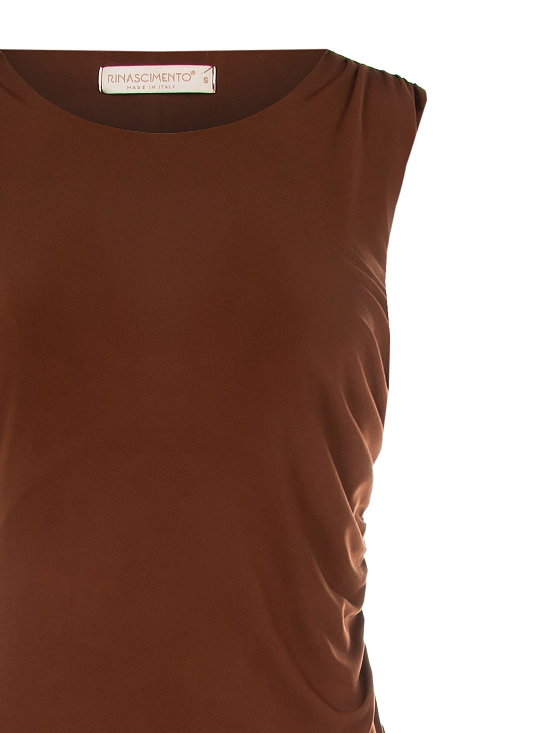 Abito Corto A Tubino Arricciato Su Un Lato Rinascimento