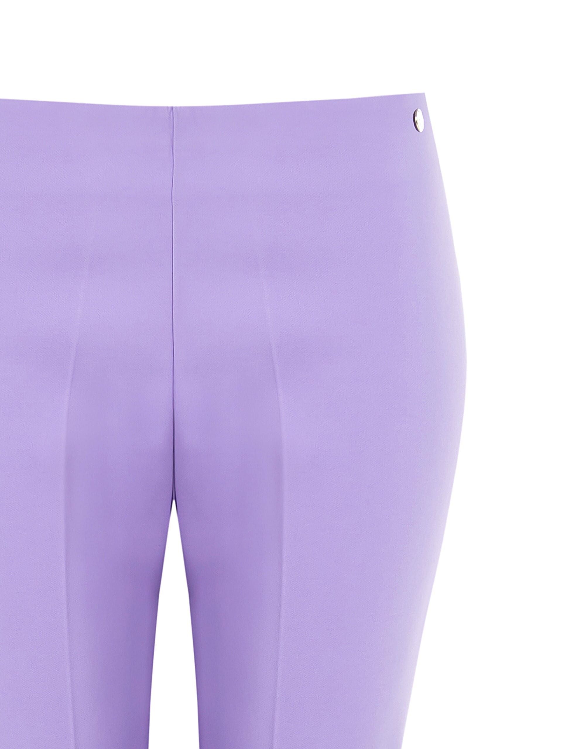 Pantaloni Svasati In Tessuto Tecnico Con Spacchi Dietro Rinascimento