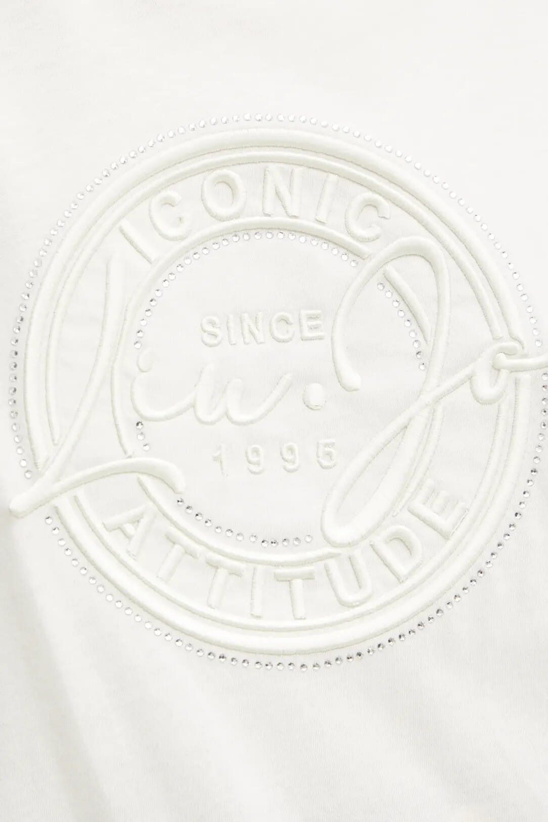 T-Shirt Lunga Con Logo Liu Jo