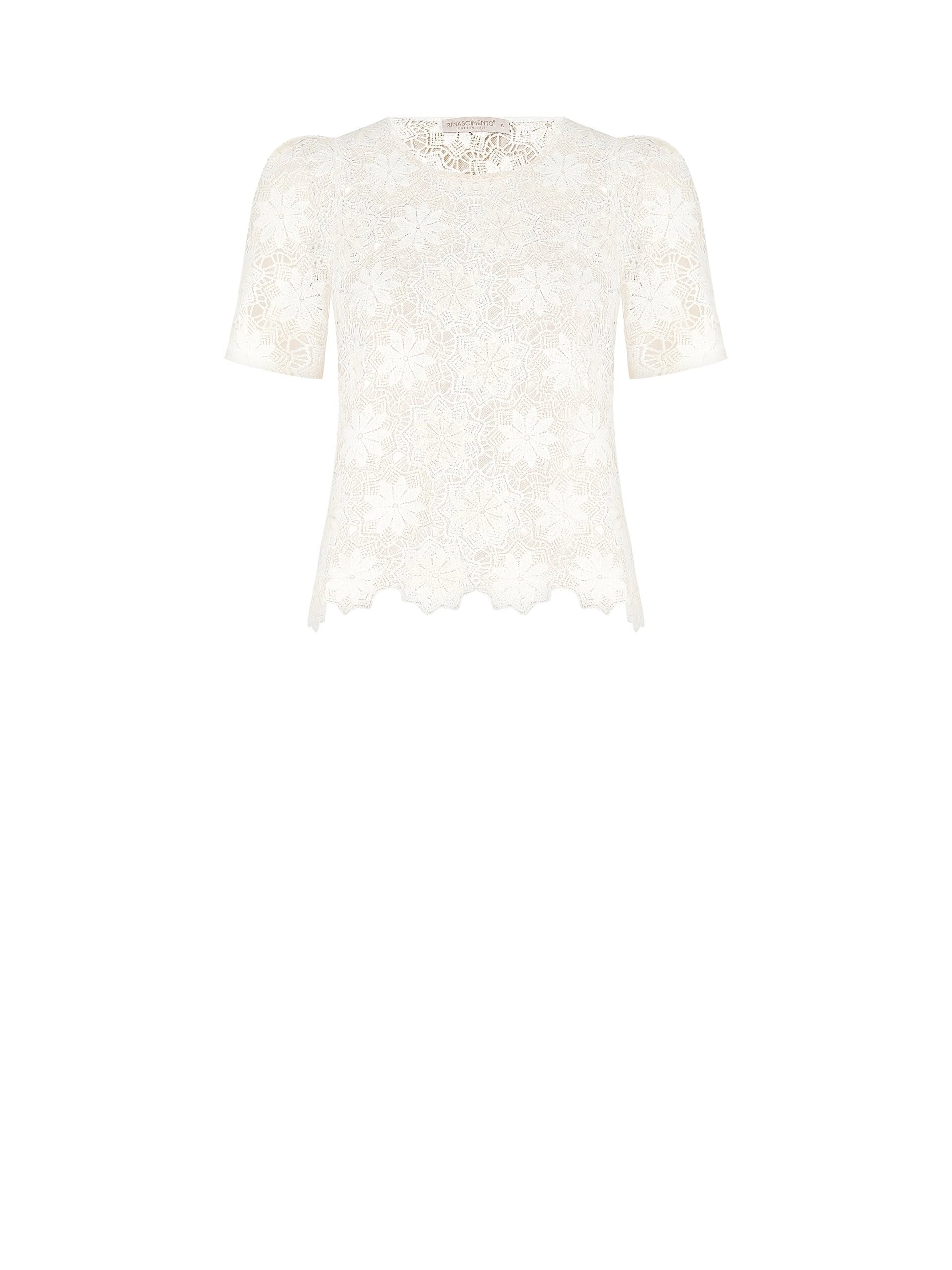 Short Crochet Rinascimento Top