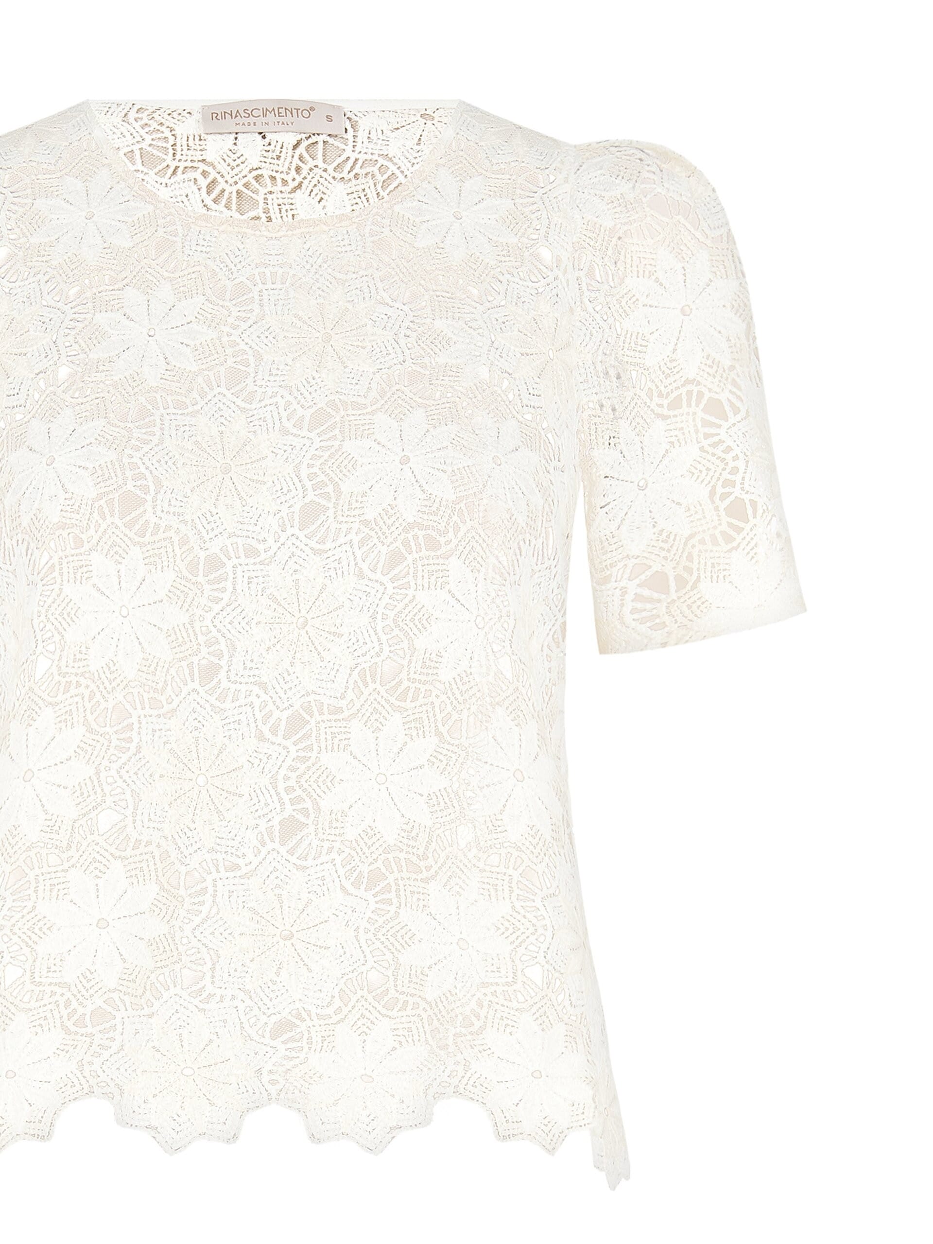 Short Crochet Rinascimento Top