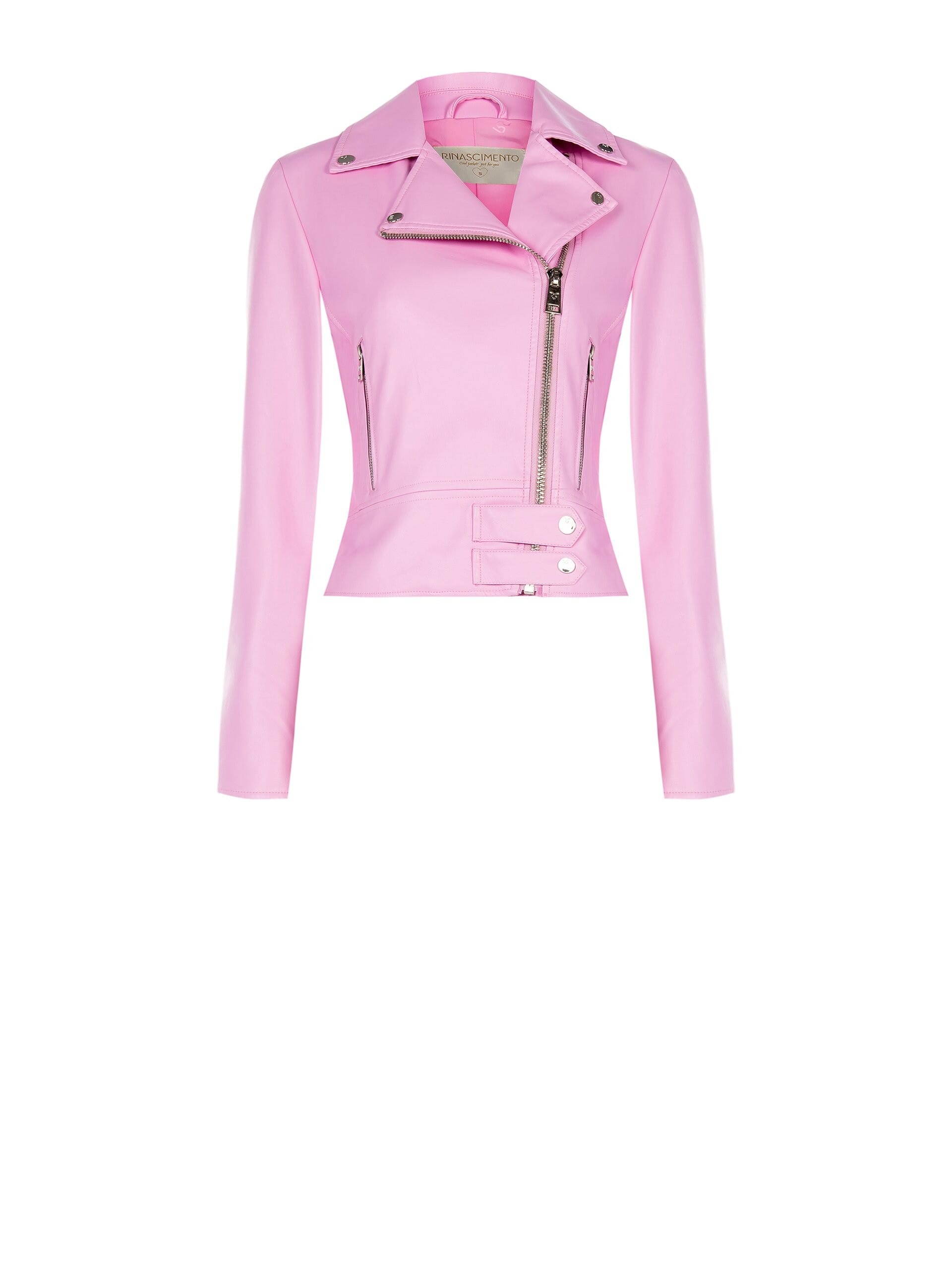 Giubbotto Chiodo In Similpelle Rinascimento