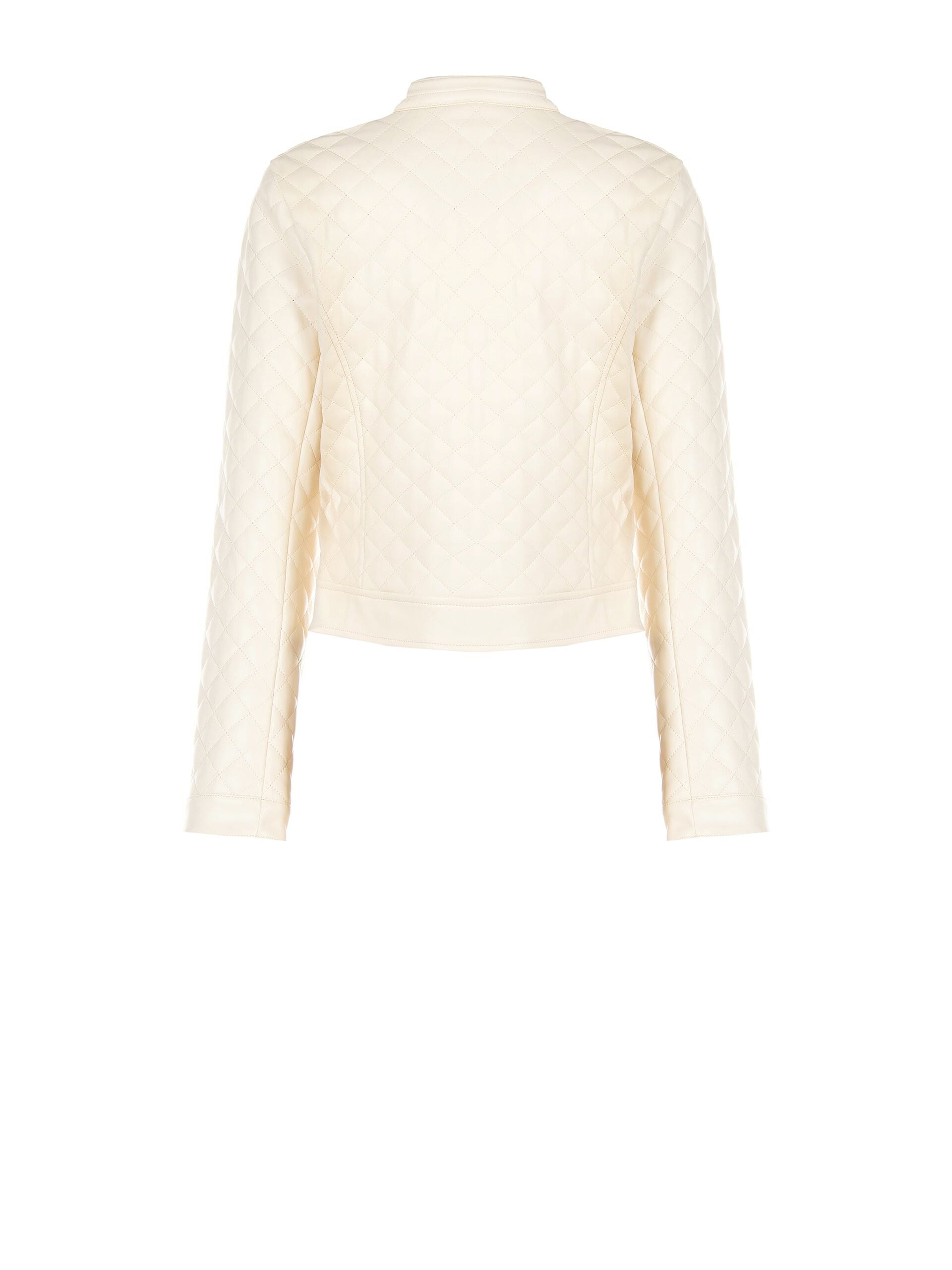 Giubbotto Corto Sfiancato E Trapuntato In Similpelle Rinascimento