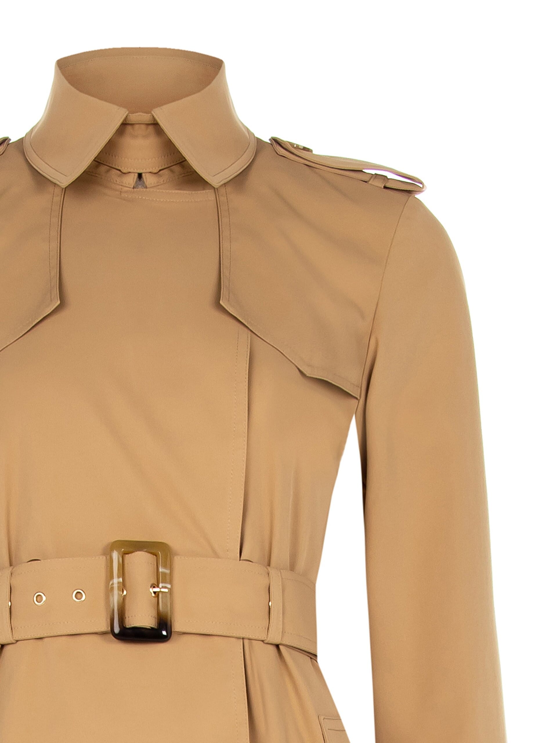 Trench Coat With Coordinating Belt Rinascimento