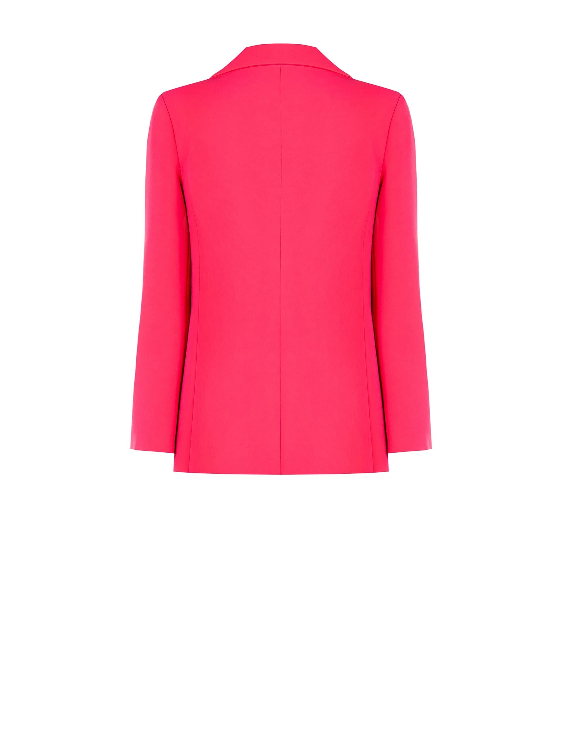 Giacca Blazer Doppiopetto Sfiancata In Tessuto Tecnico Rinascimento