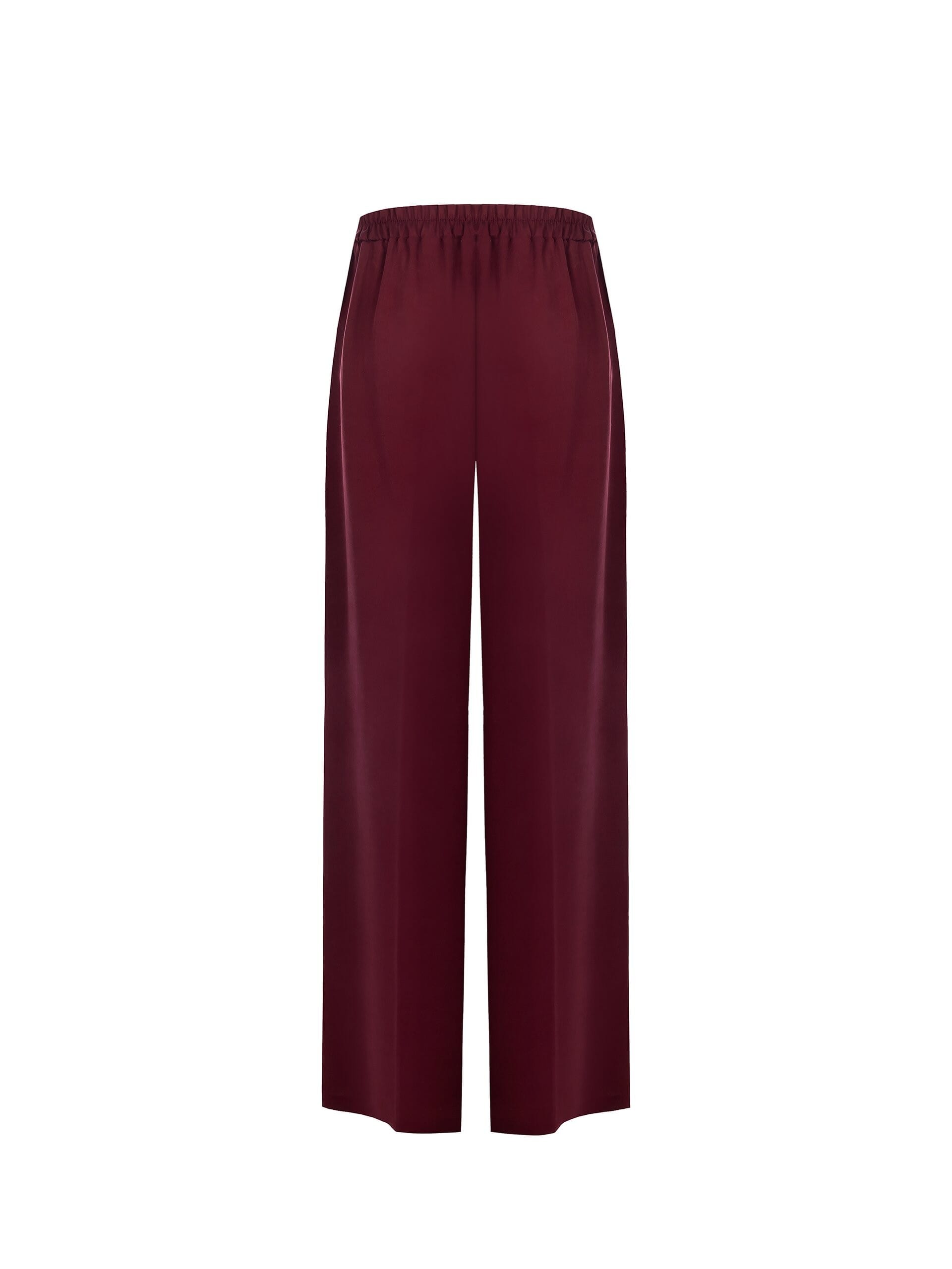 Pantaloni Palazzo Con Pinces E Elastico Dietro Rinascimento