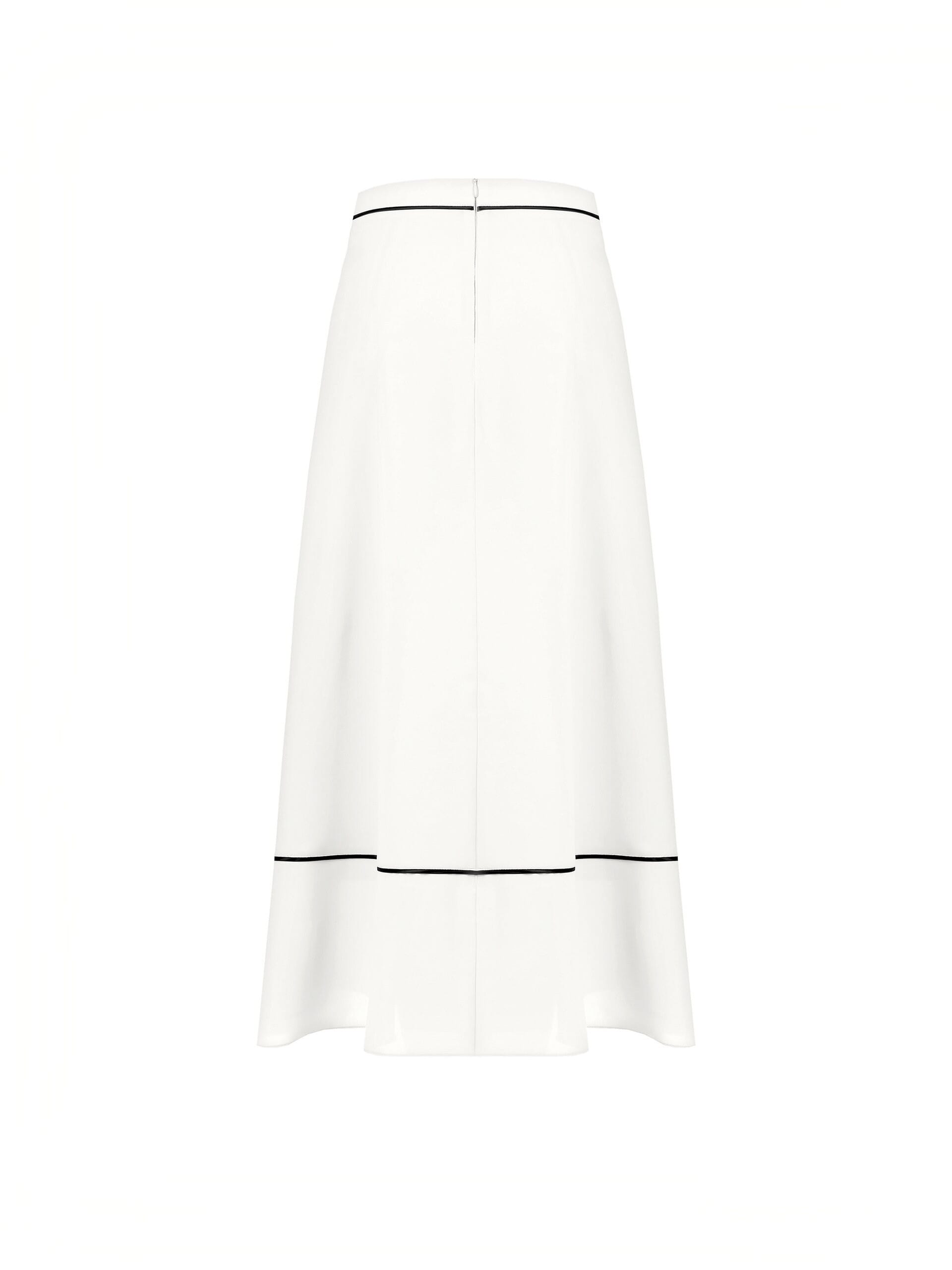 Gonna Lunga A Ruota In Morbido Raso Rinascimento