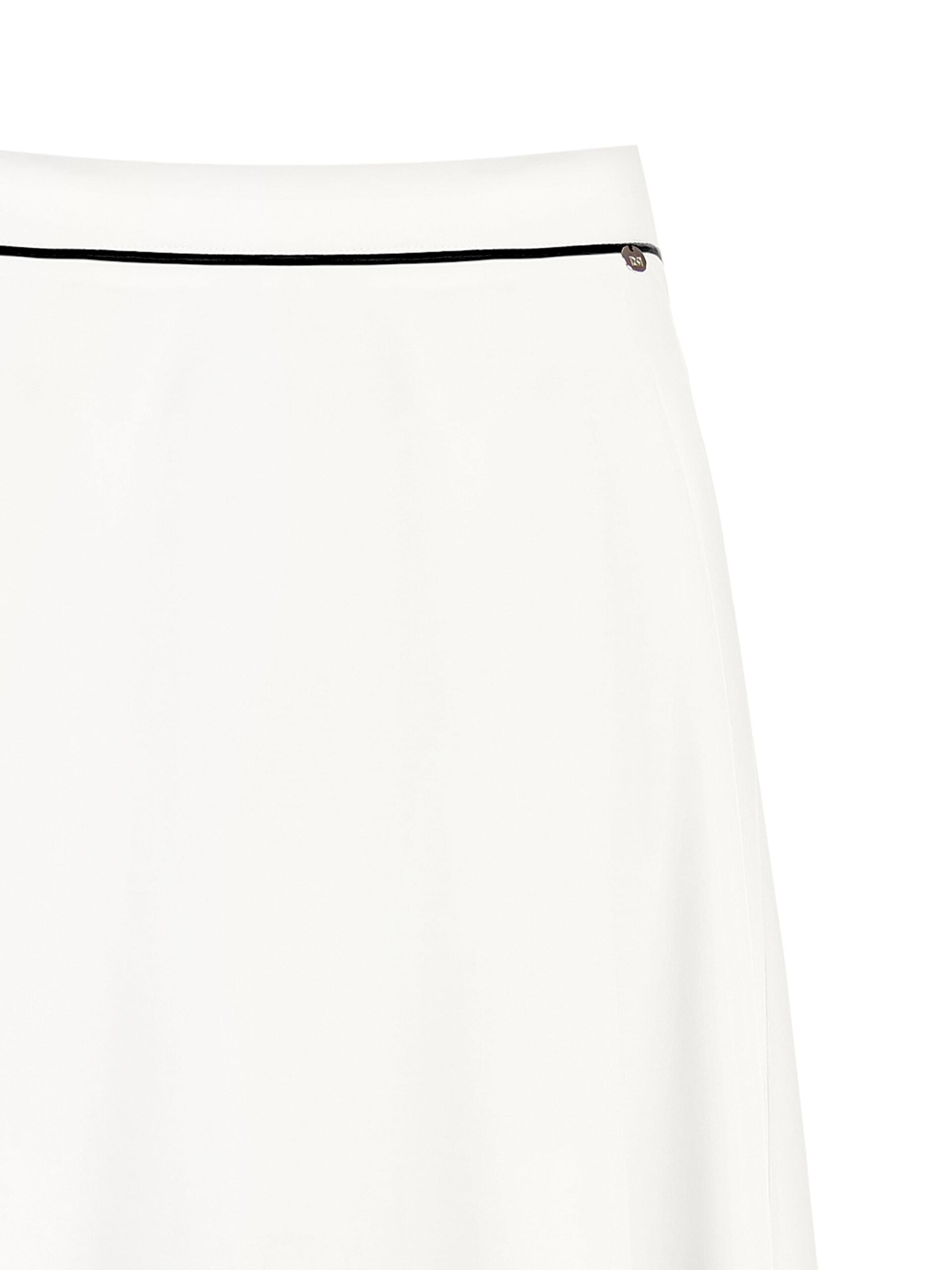 Gonna Lunga A Ruota In Morbido Raso Rinascimento