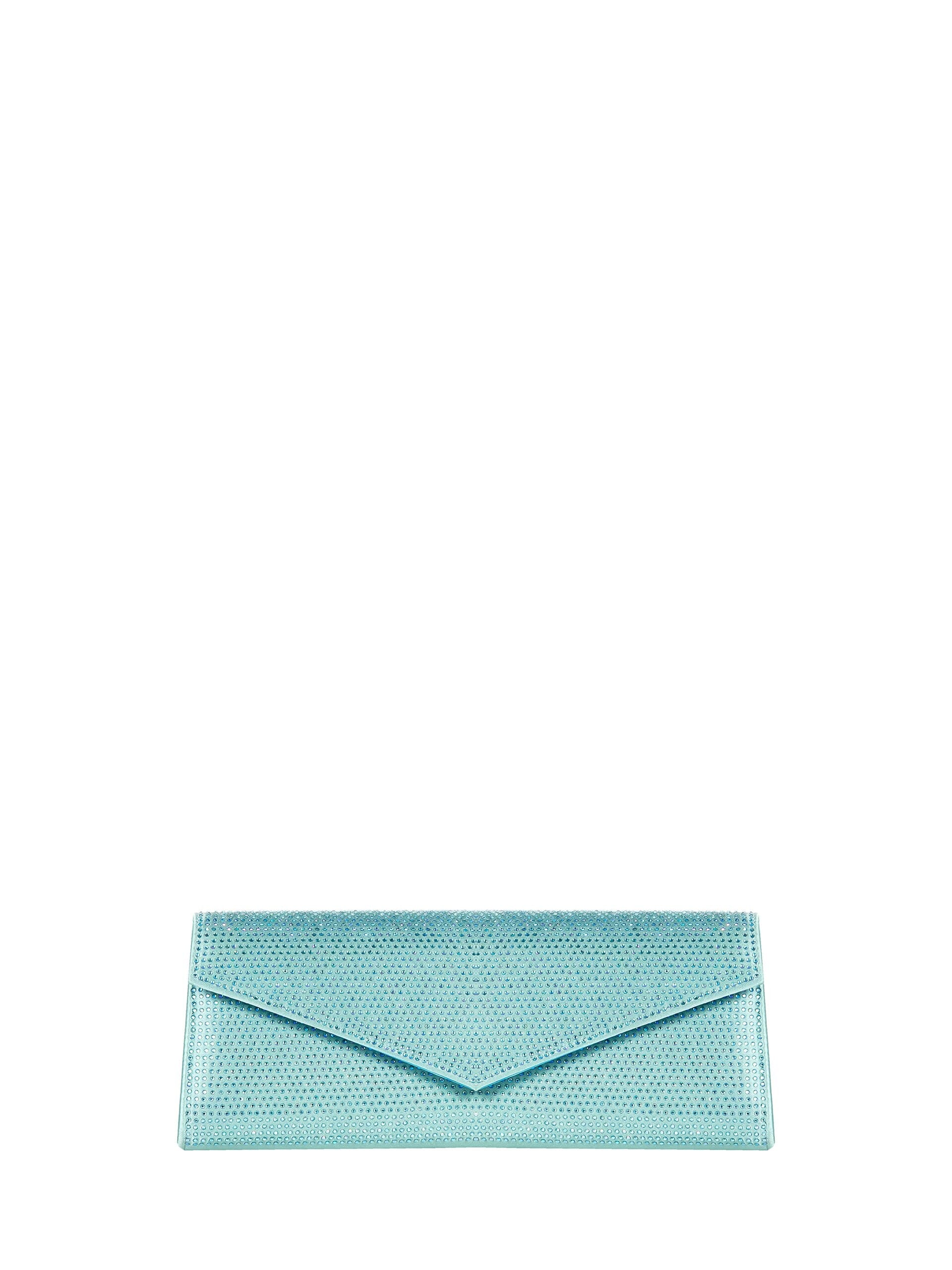 Pochette Ricoperta Di Strass Con Tracolla A Catena Rimovibile Rinascimento