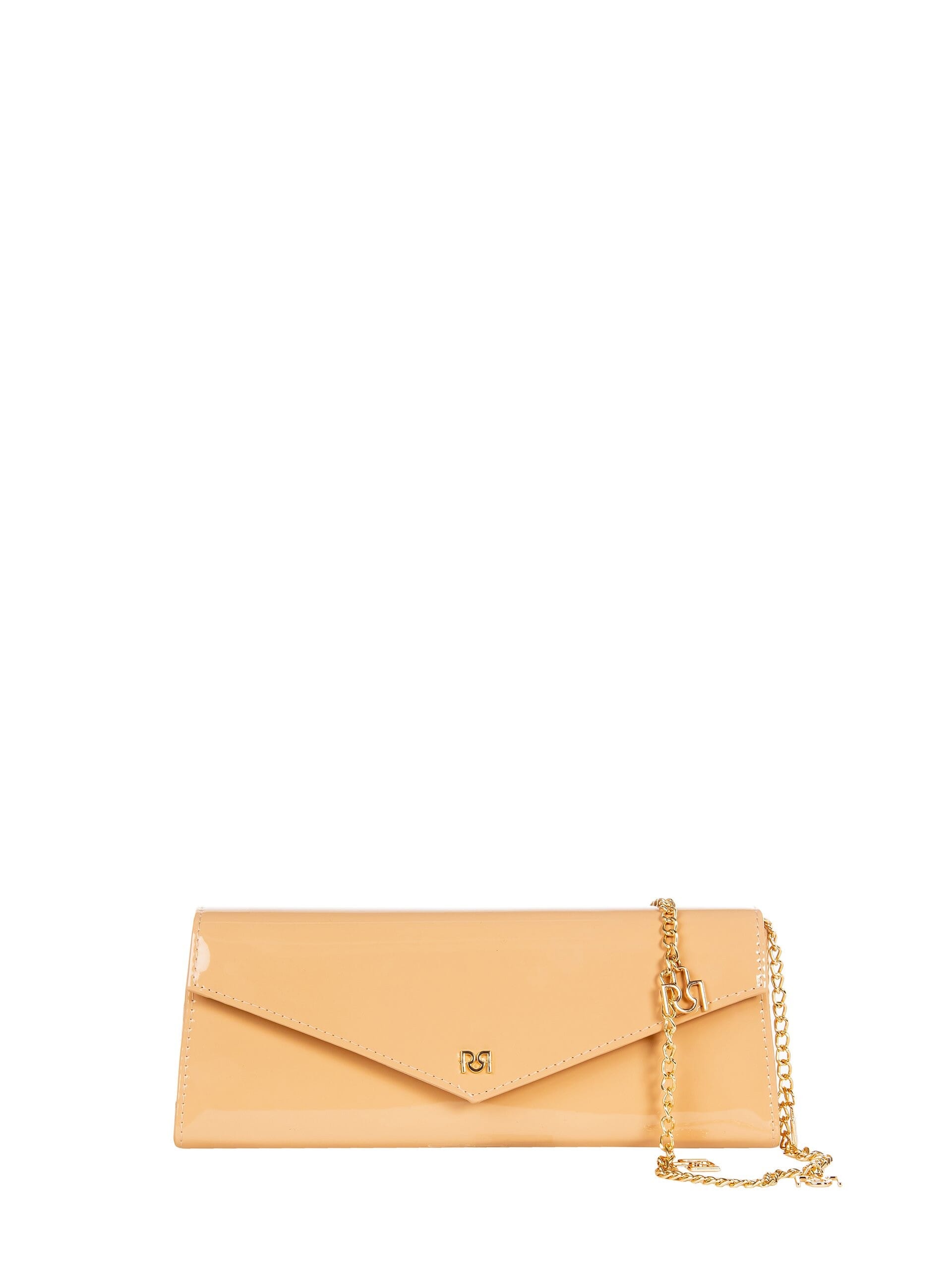 Pochette In Vernice Con Logo RR E Tracolla A Catena Rimovibile Rinascimento