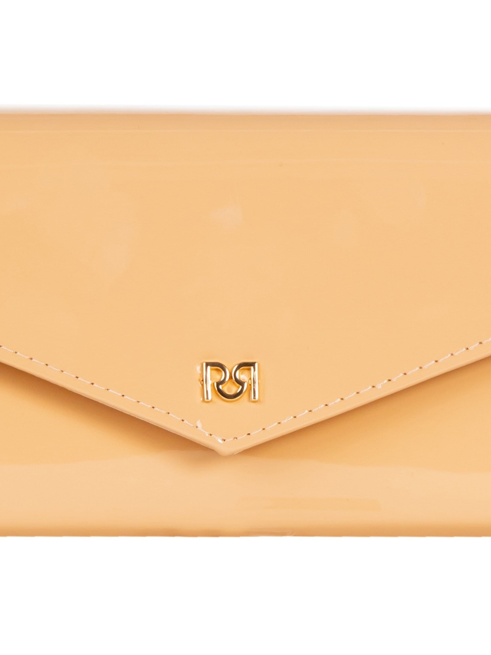 Pochette In Vernice Con Logo RR E Tracolla A Catena Rimovibile Rinascimento