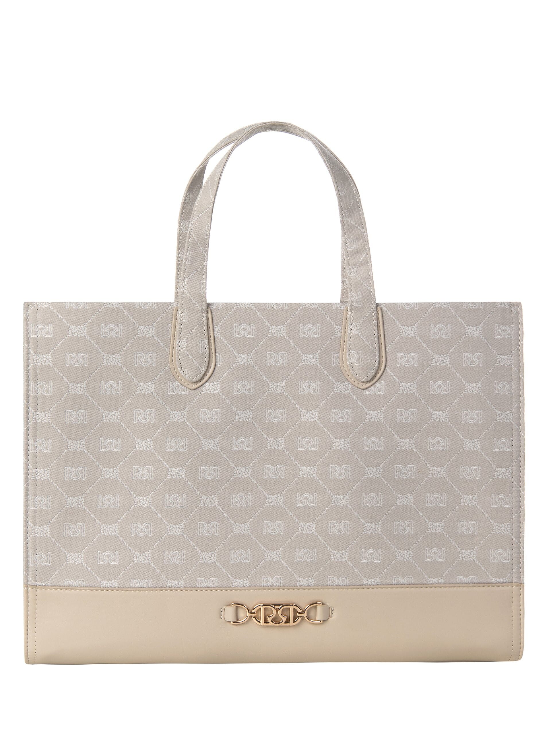 Borsa Maxi A Mano Effetto Canvas Con Tracolla Rimovibile Rinascimento