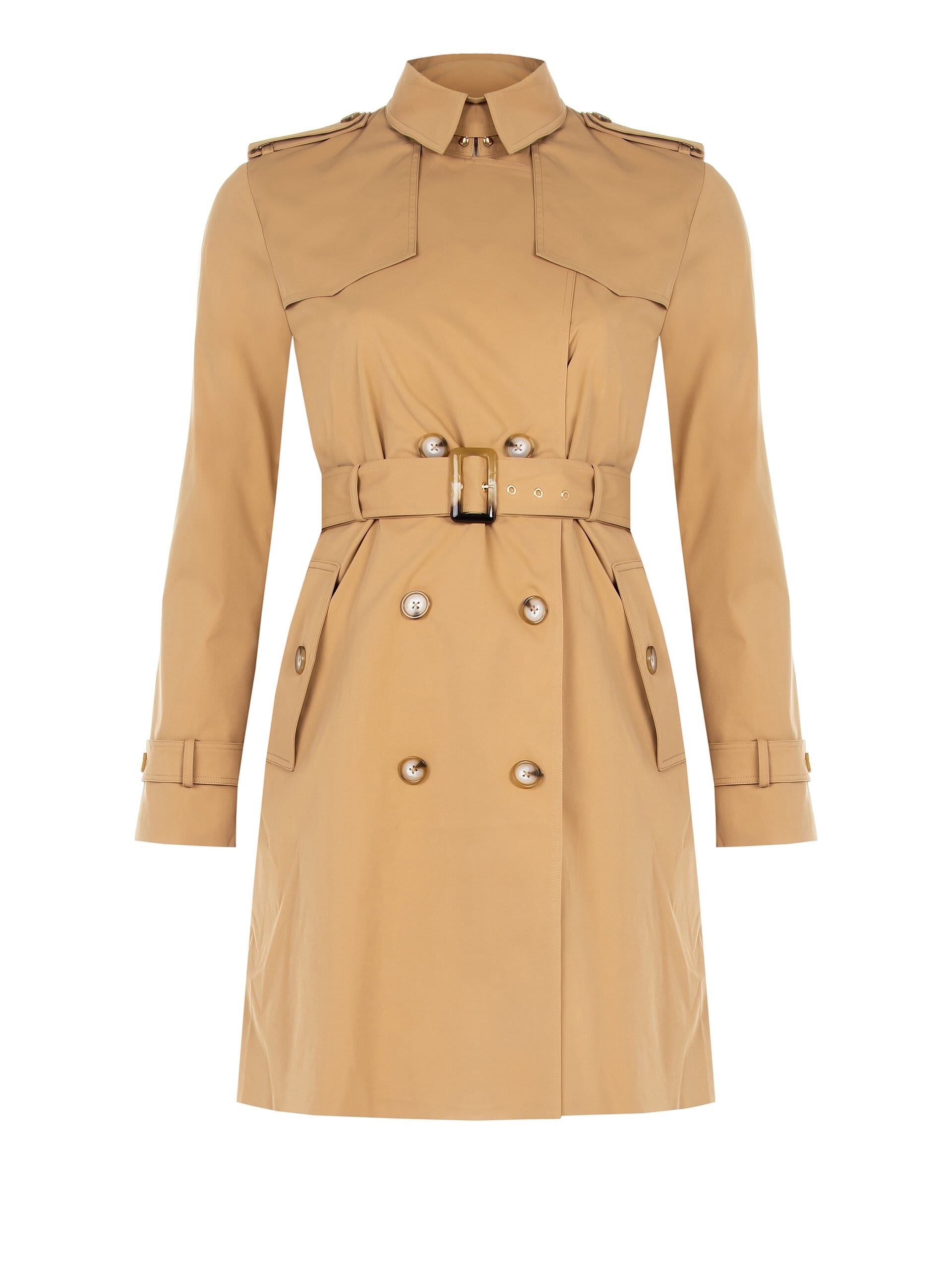 Cappotto Trench Con Cintura Coordinata Rinascimento Curvy