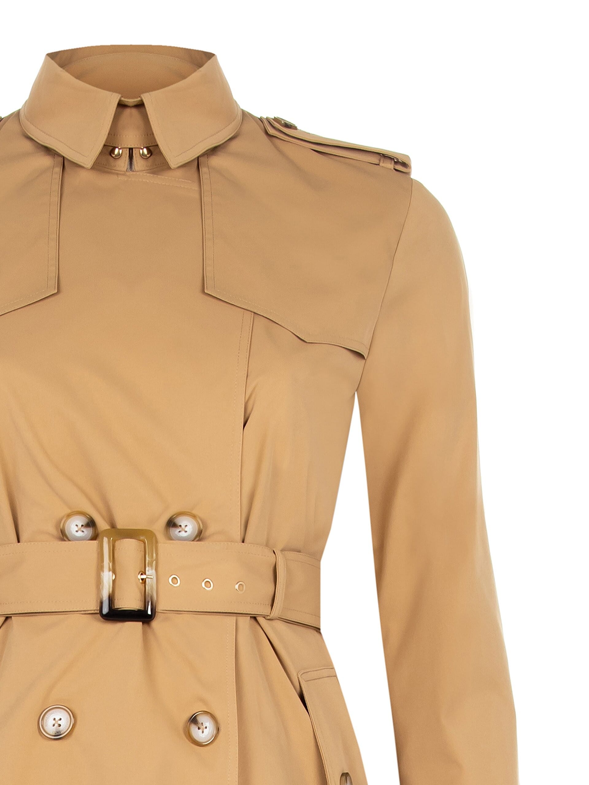 Cappotto Trench Con Cintura Coordinata Rinascimento Curvy