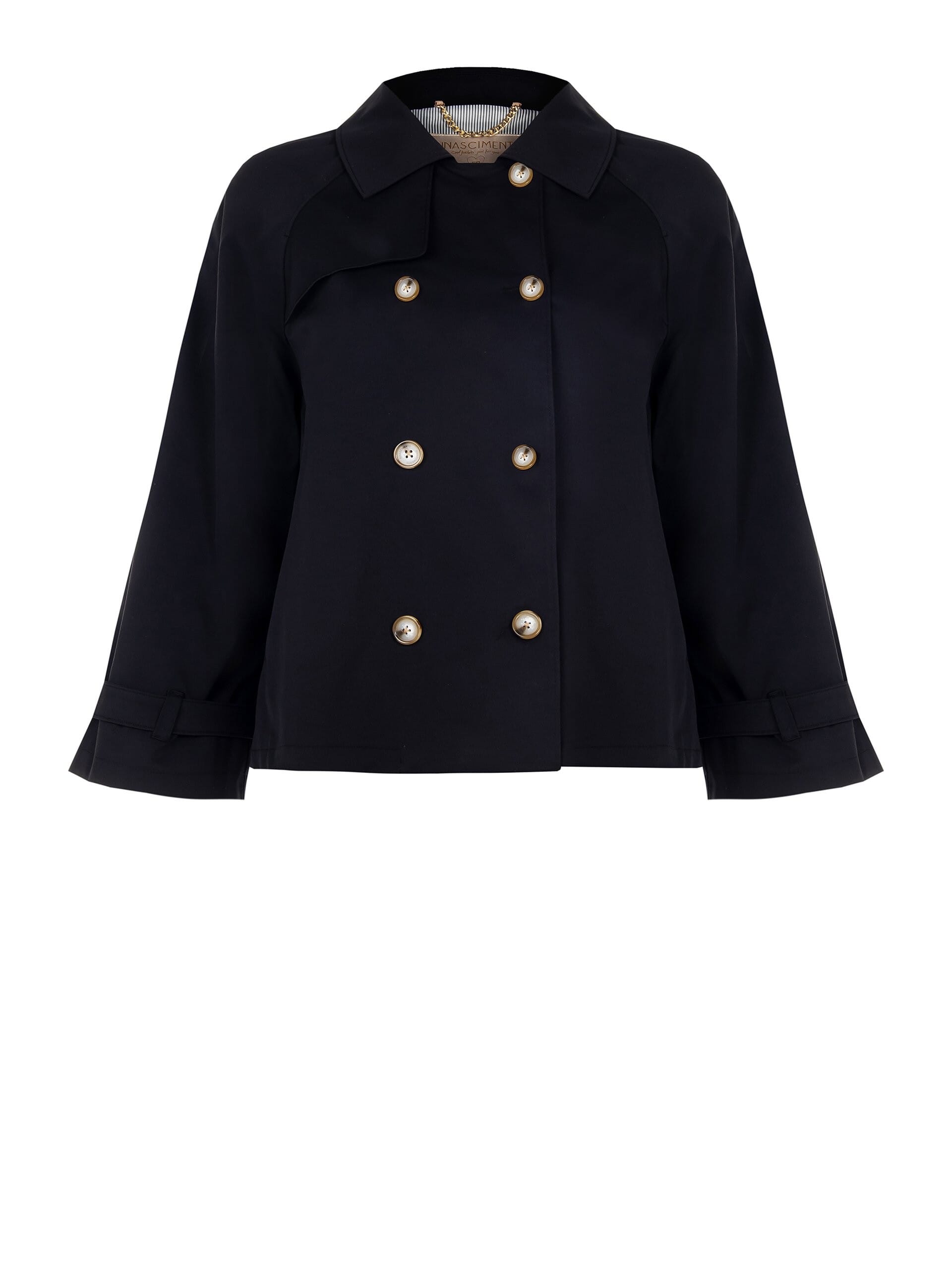 Rinascimento Curvy Short Trench Coat