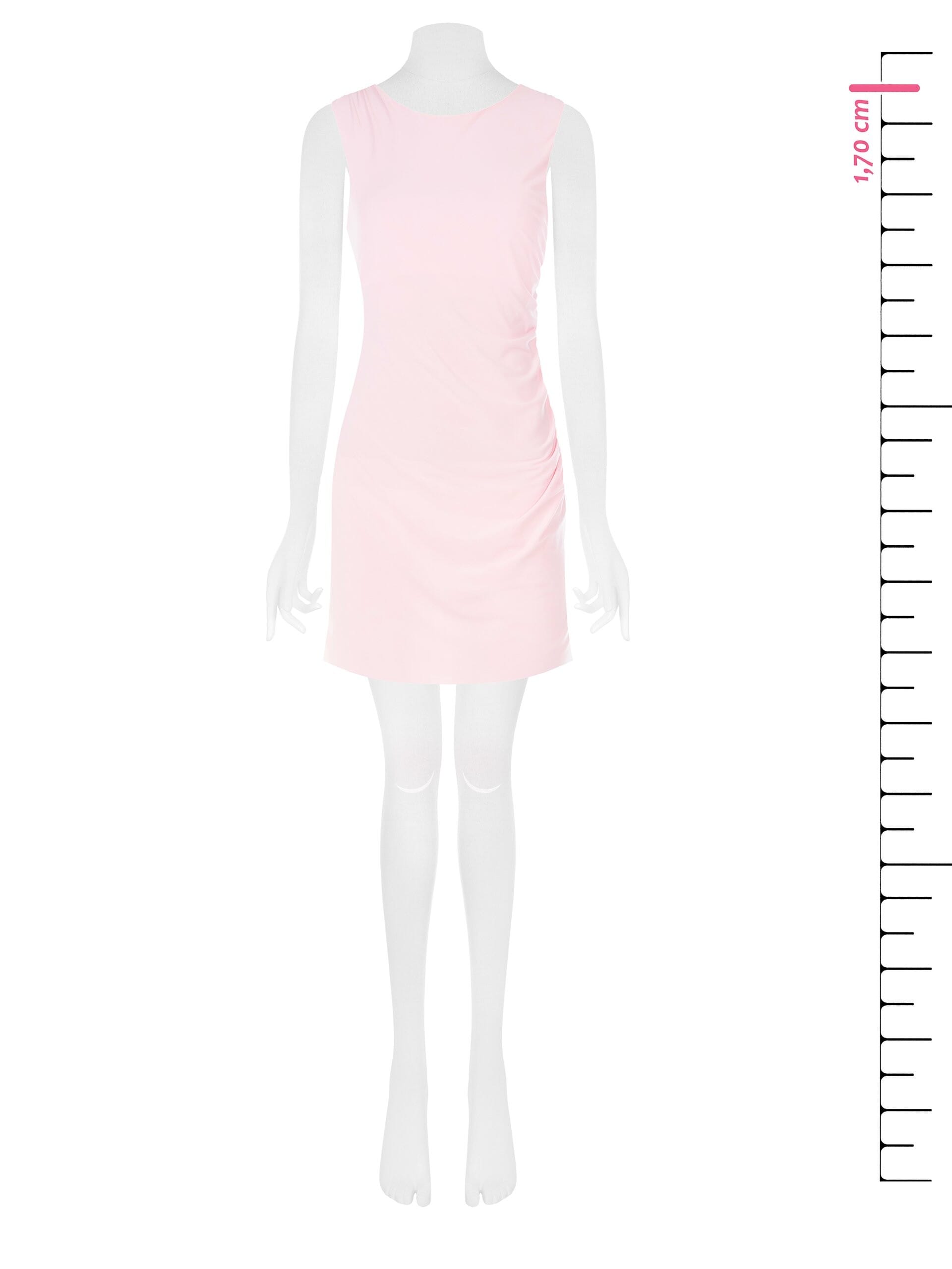 Abito Corto A Tubino Arricciato Su Un Lato Rinascimento