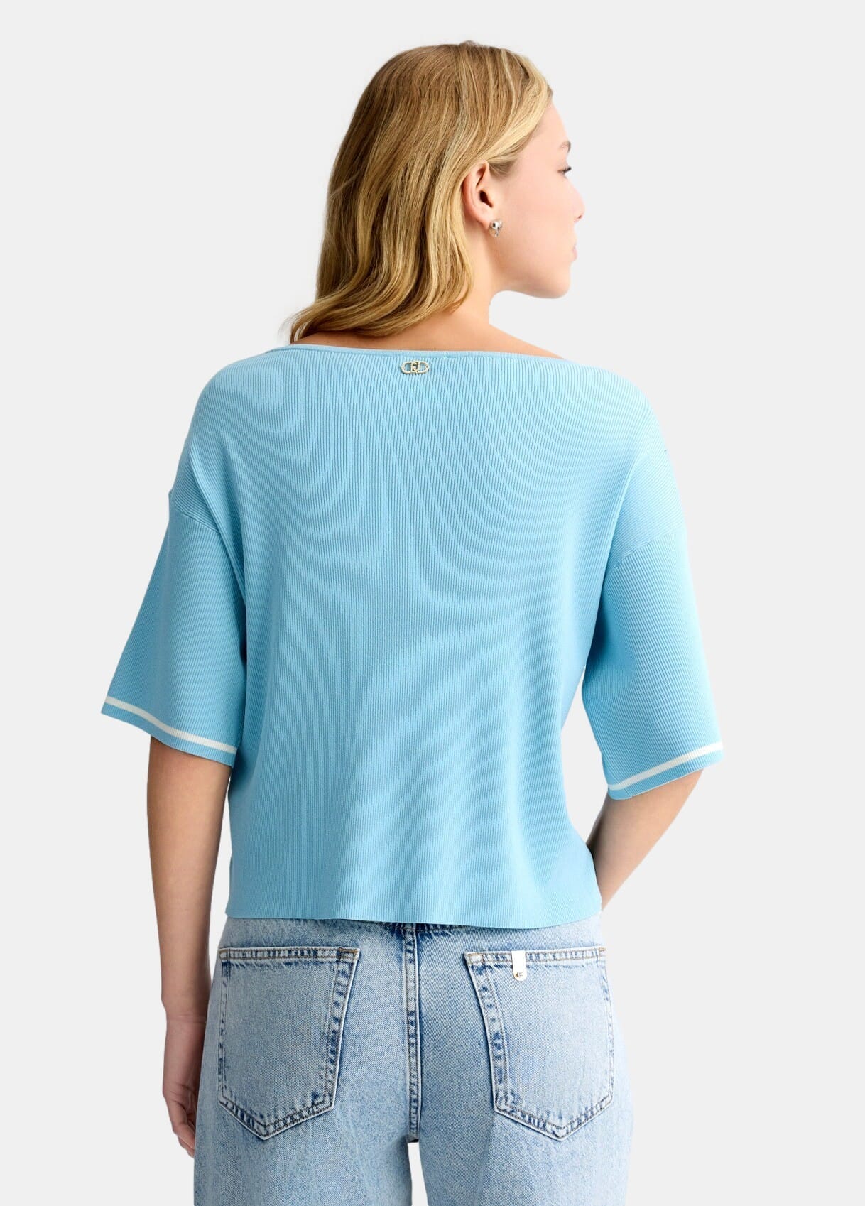 T-Shirt In Maglia Liu Jo