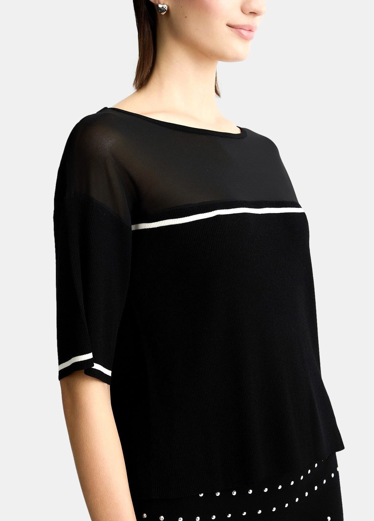 T-Shirt In Maglia Liu Jo