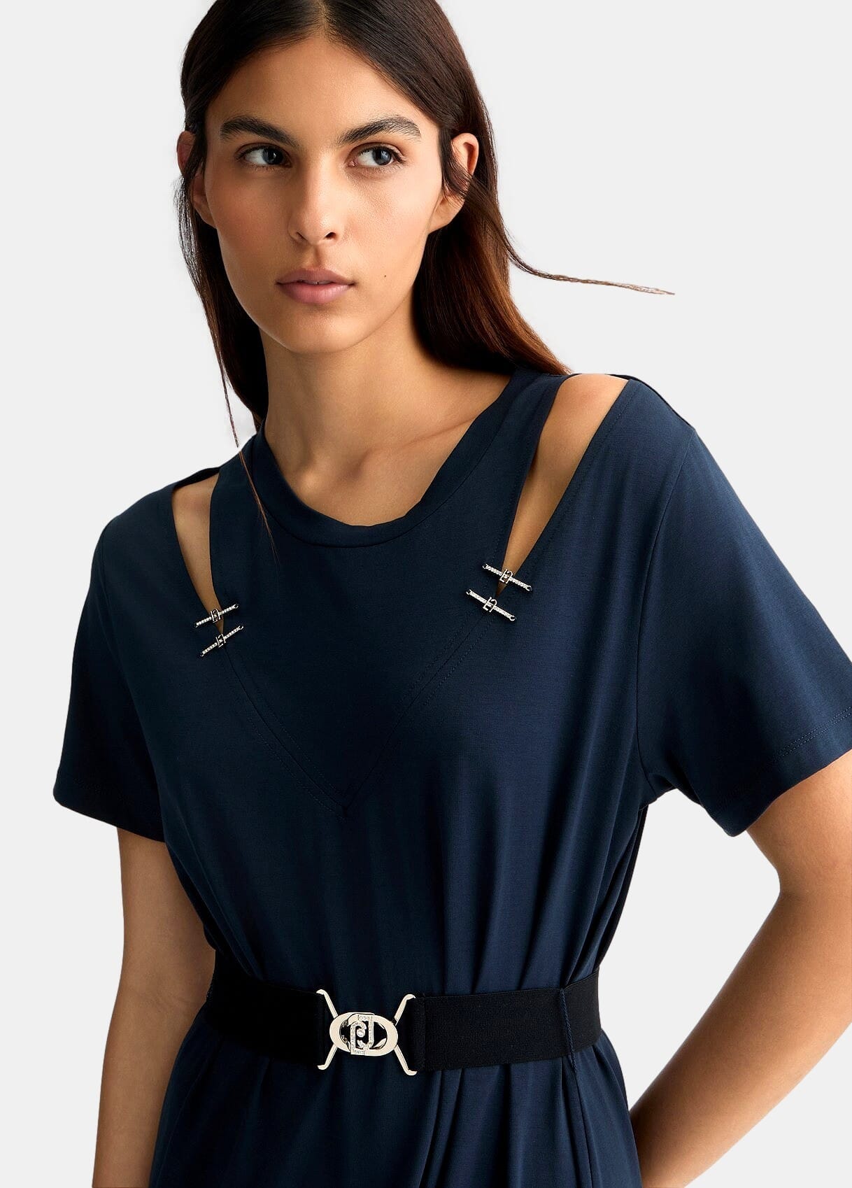 Abito Con Cintura Liu Jo