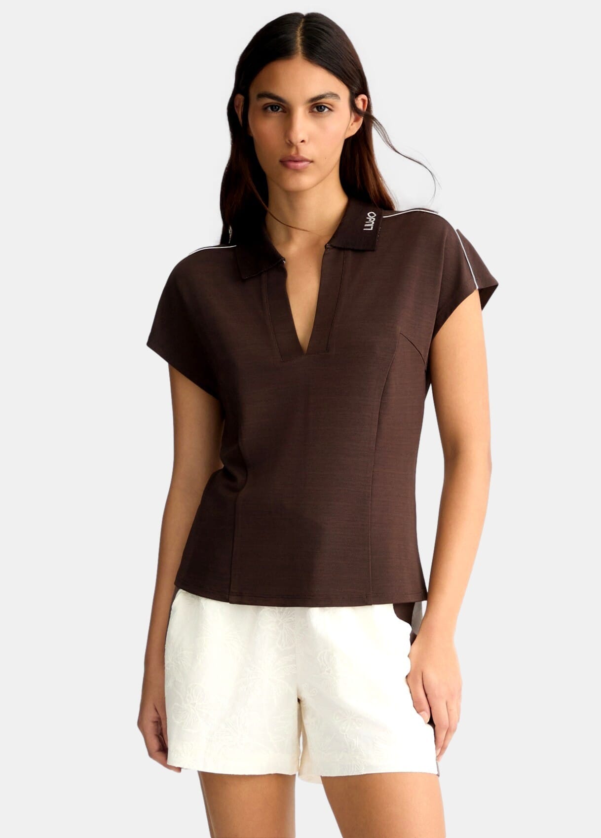 T-Shirt In Piquet Liu Jo