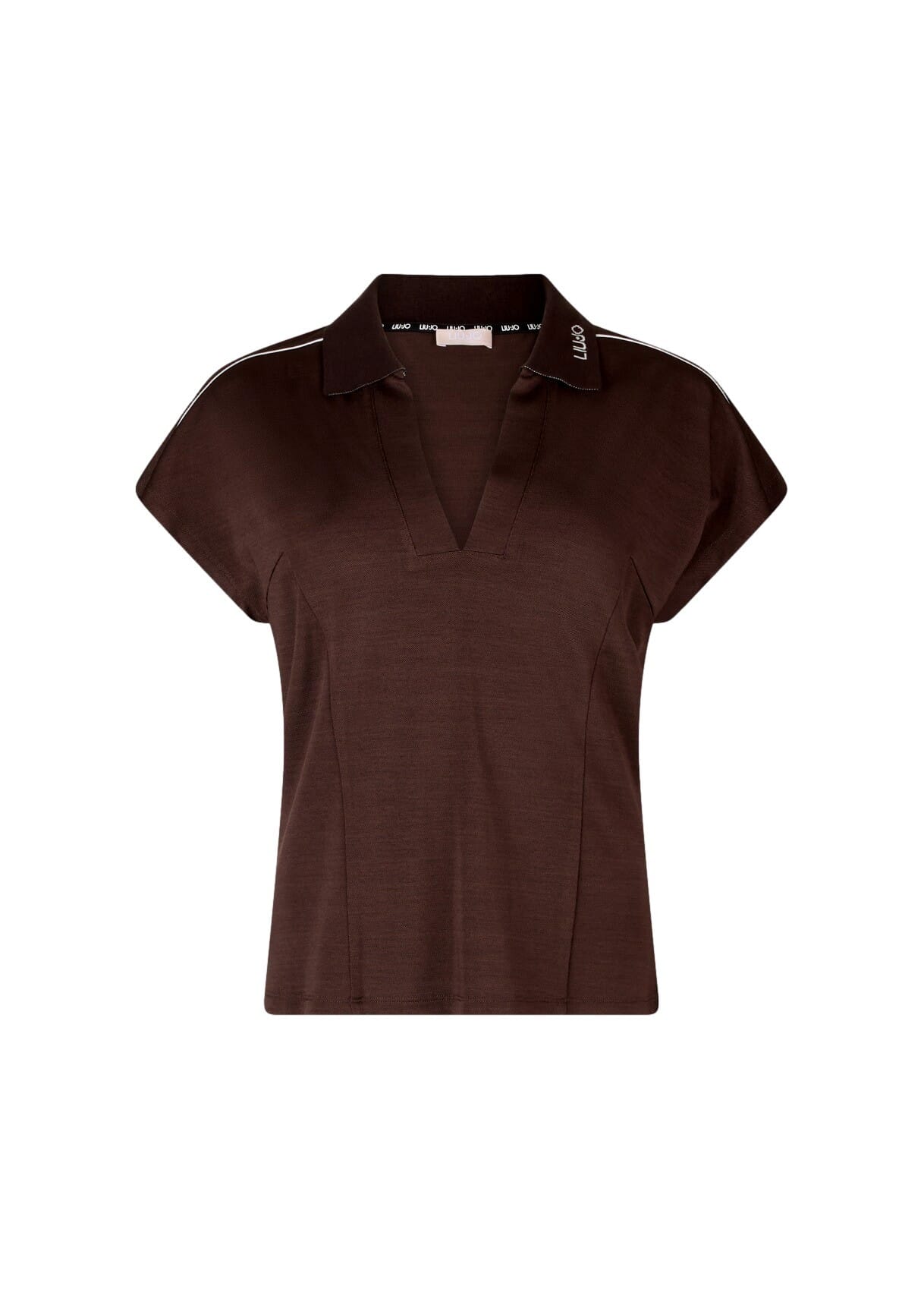 T-Shirt In Piquet Liu Jo