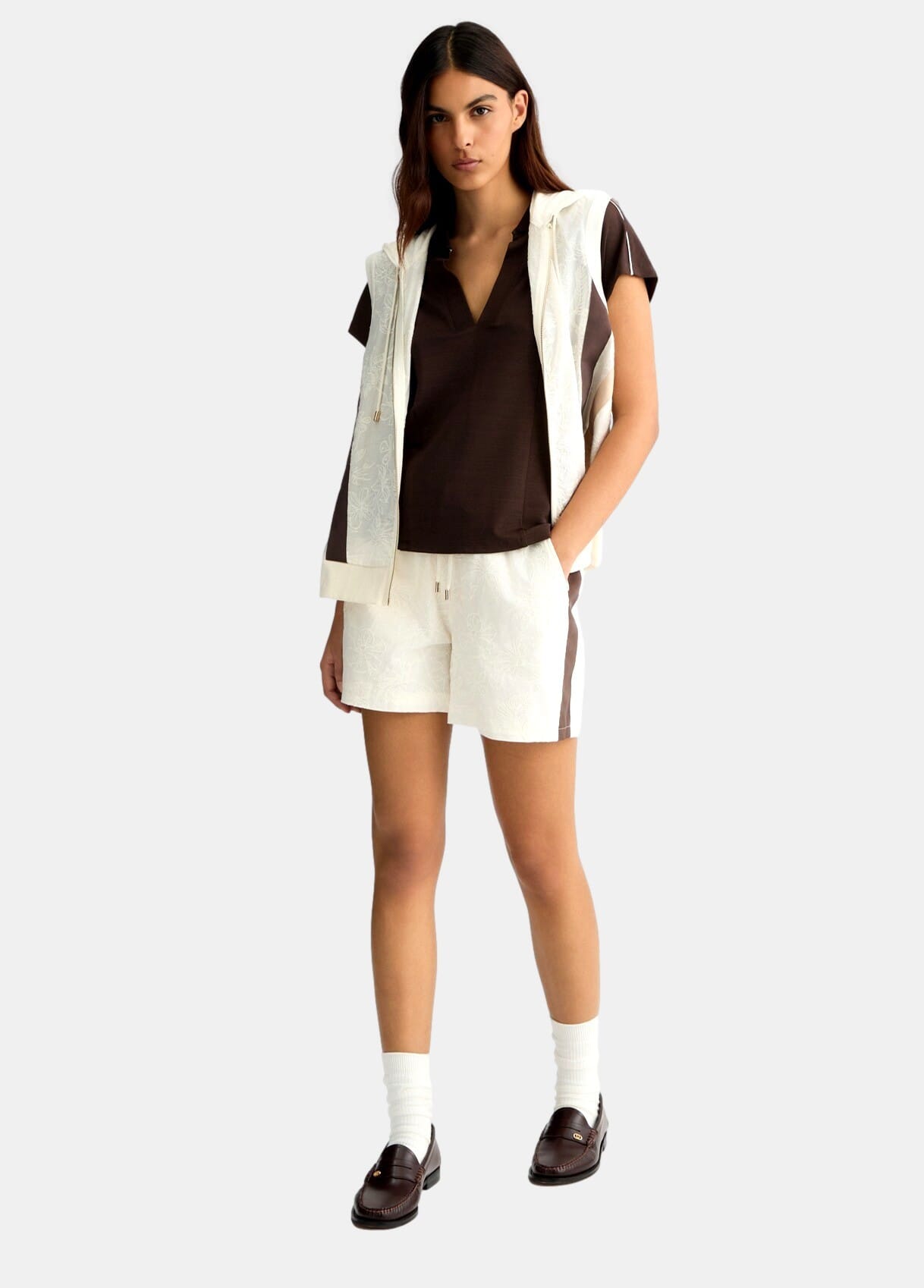 T-Shirt In Piquet Liu Jo