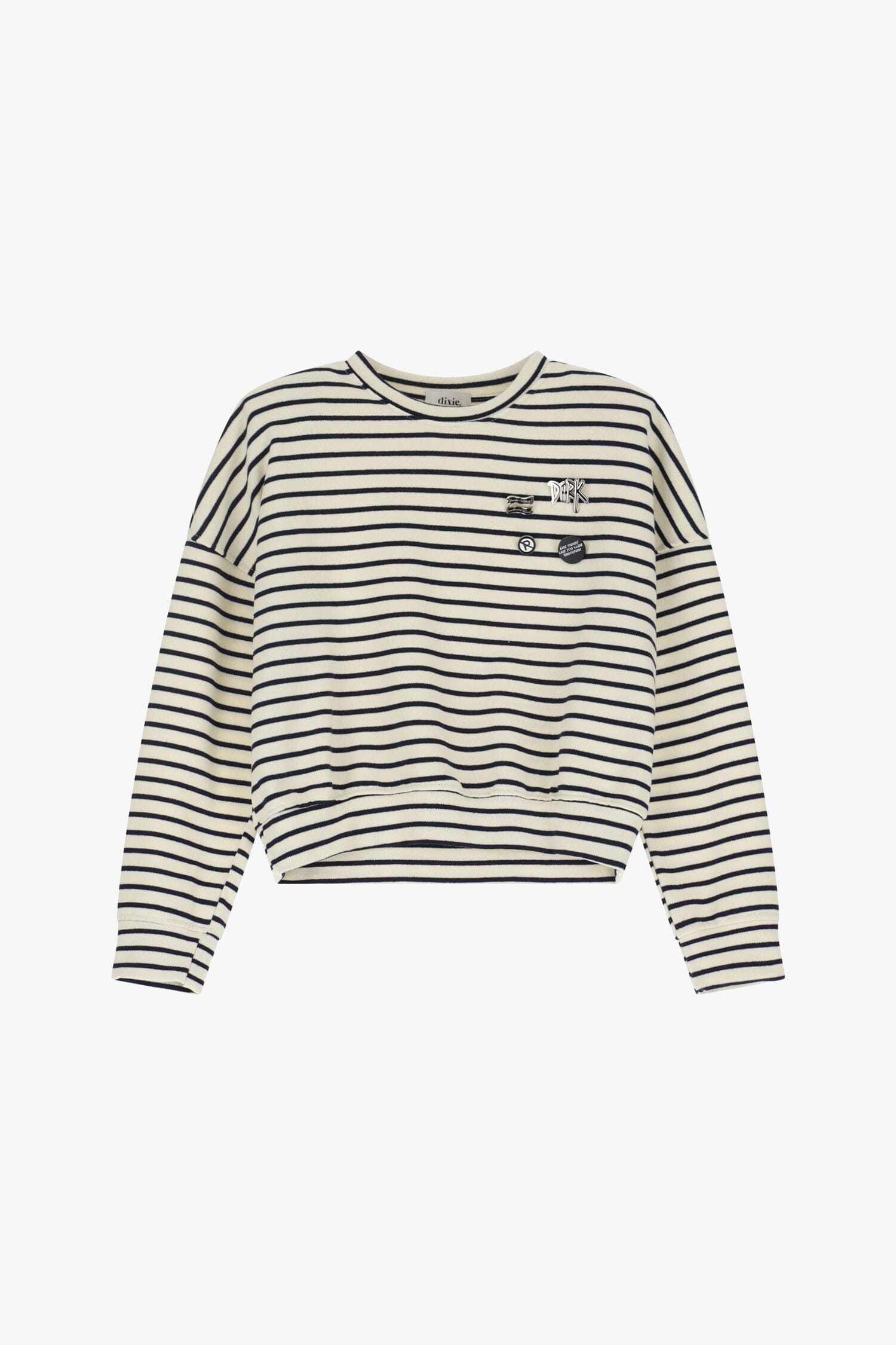 Sweat rayé avec détails Dixie