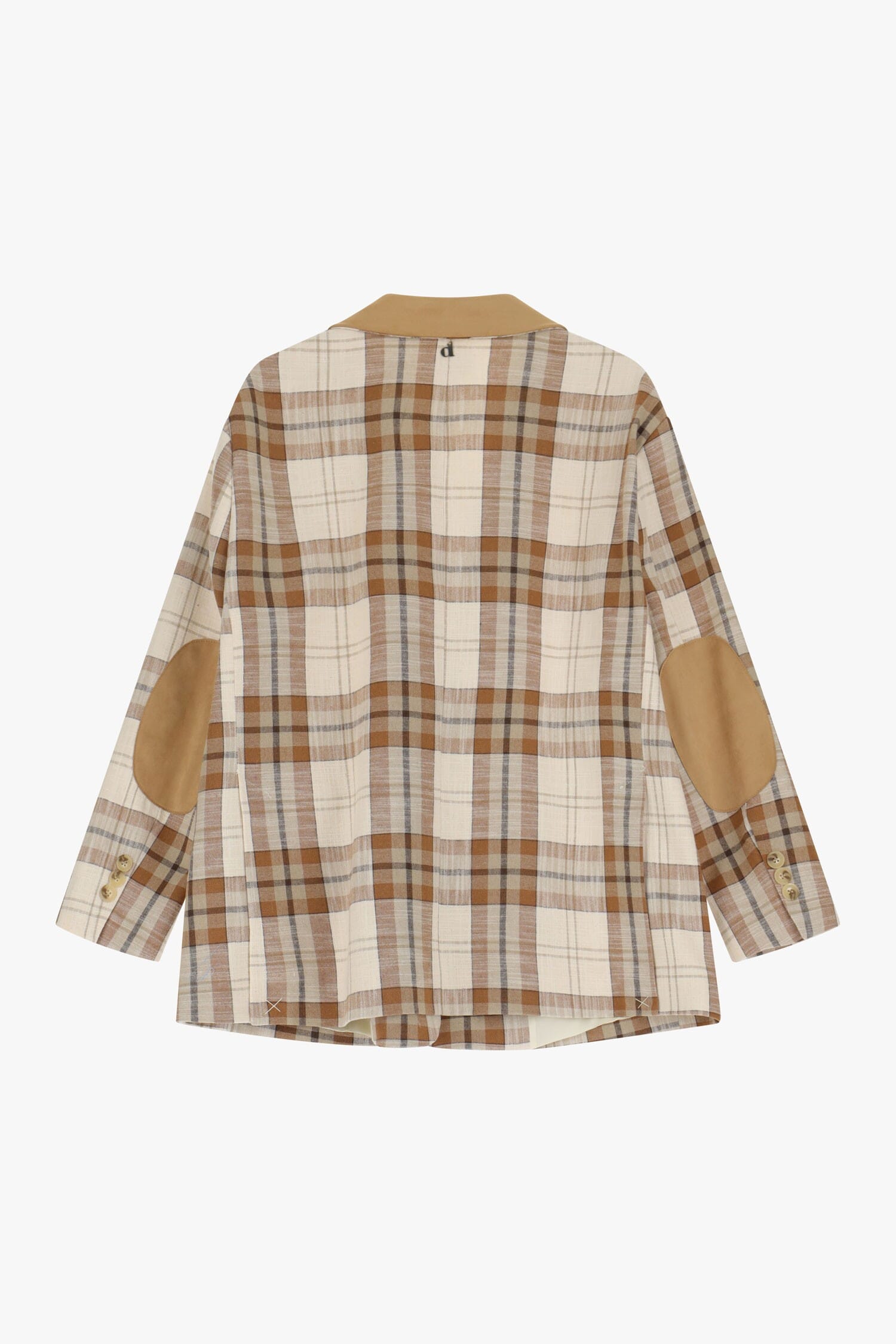 Checked Blazer With Dixie Buttons