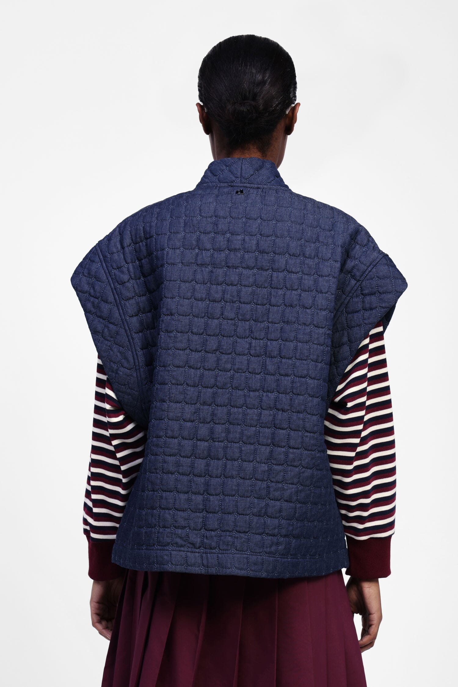 Giacca Smanicata Trapuntata Senza Chiusura Dixie