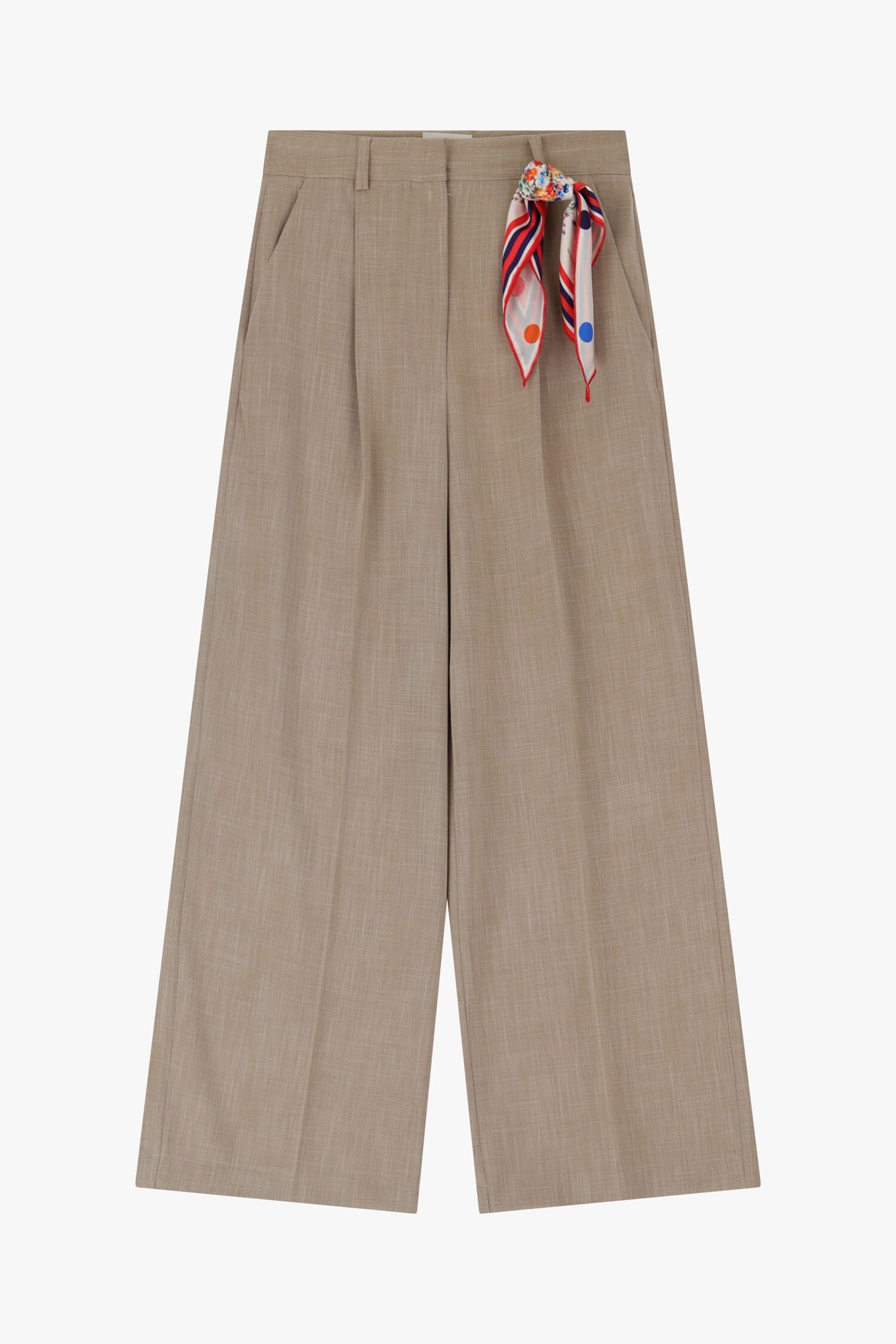 Pantaloni Ampi Con Foulard Dixie