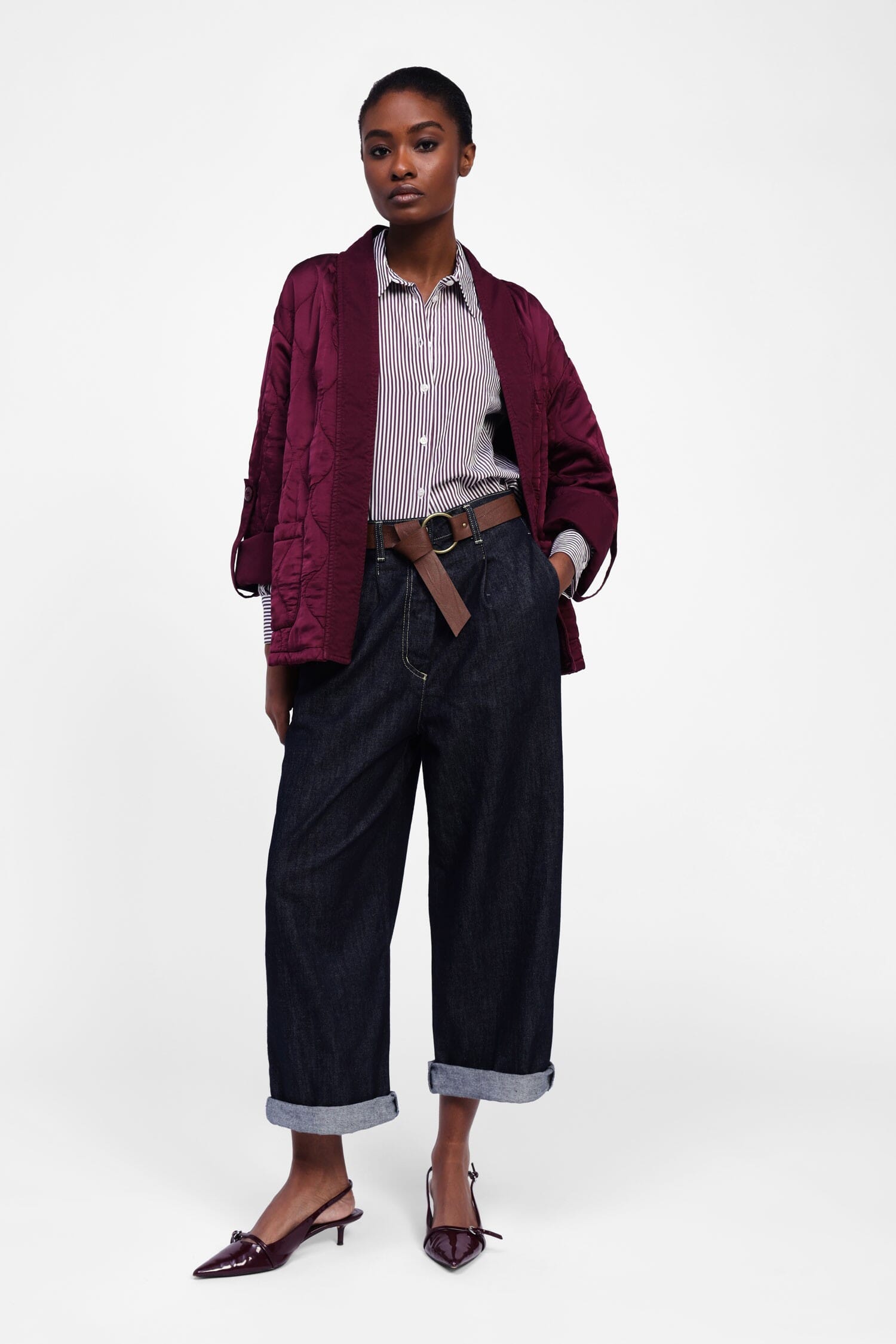 Jeans A Gamba Larga E Alta Dixie