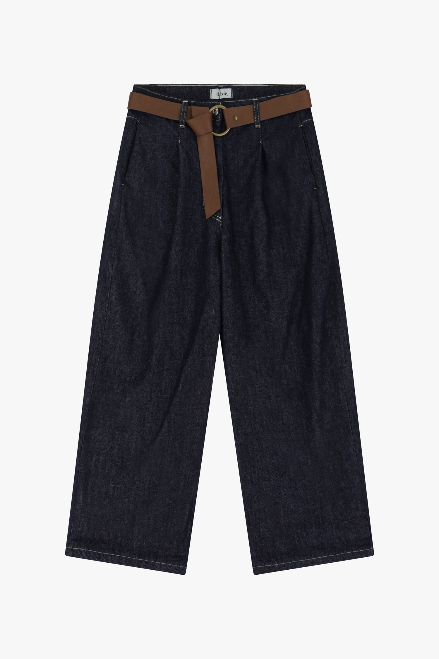 Jeans A Gamba Larga E Alta Dixie