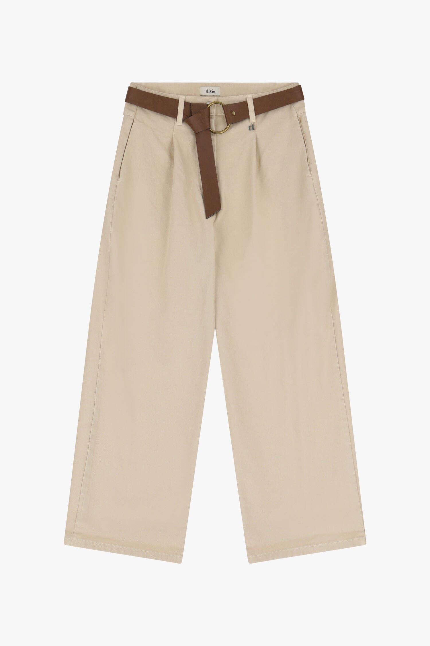 Pantaloni A Gamba Ampia Con Cintura Dixie