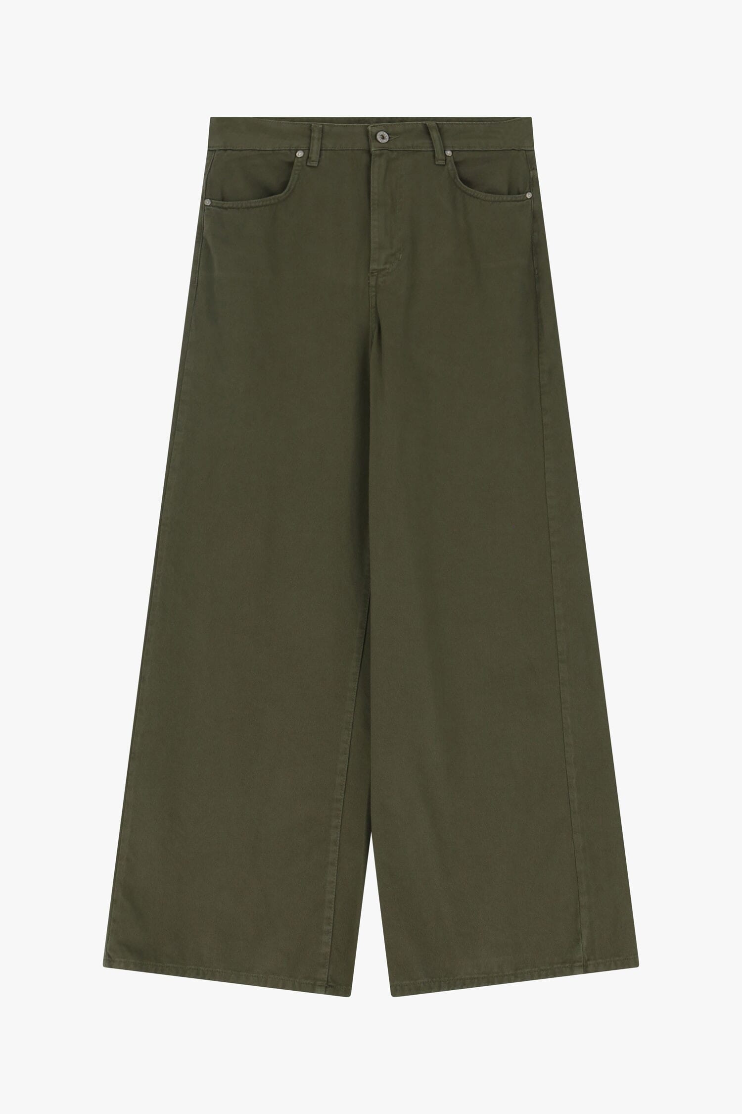 Jeans A Gamba Larga Alta Vita Dixie