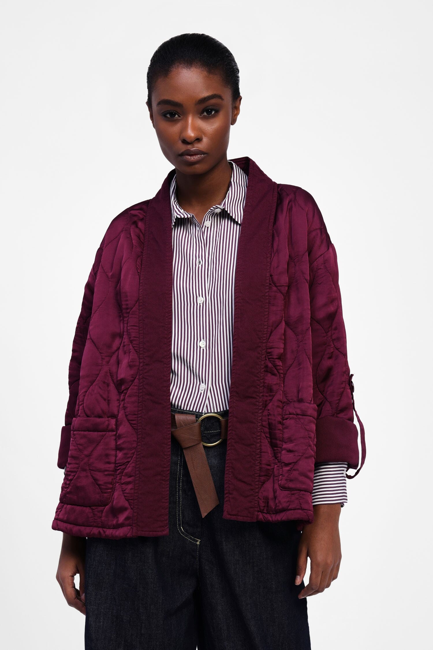 Giacca Trapuntata Senza Chiusura Dixie